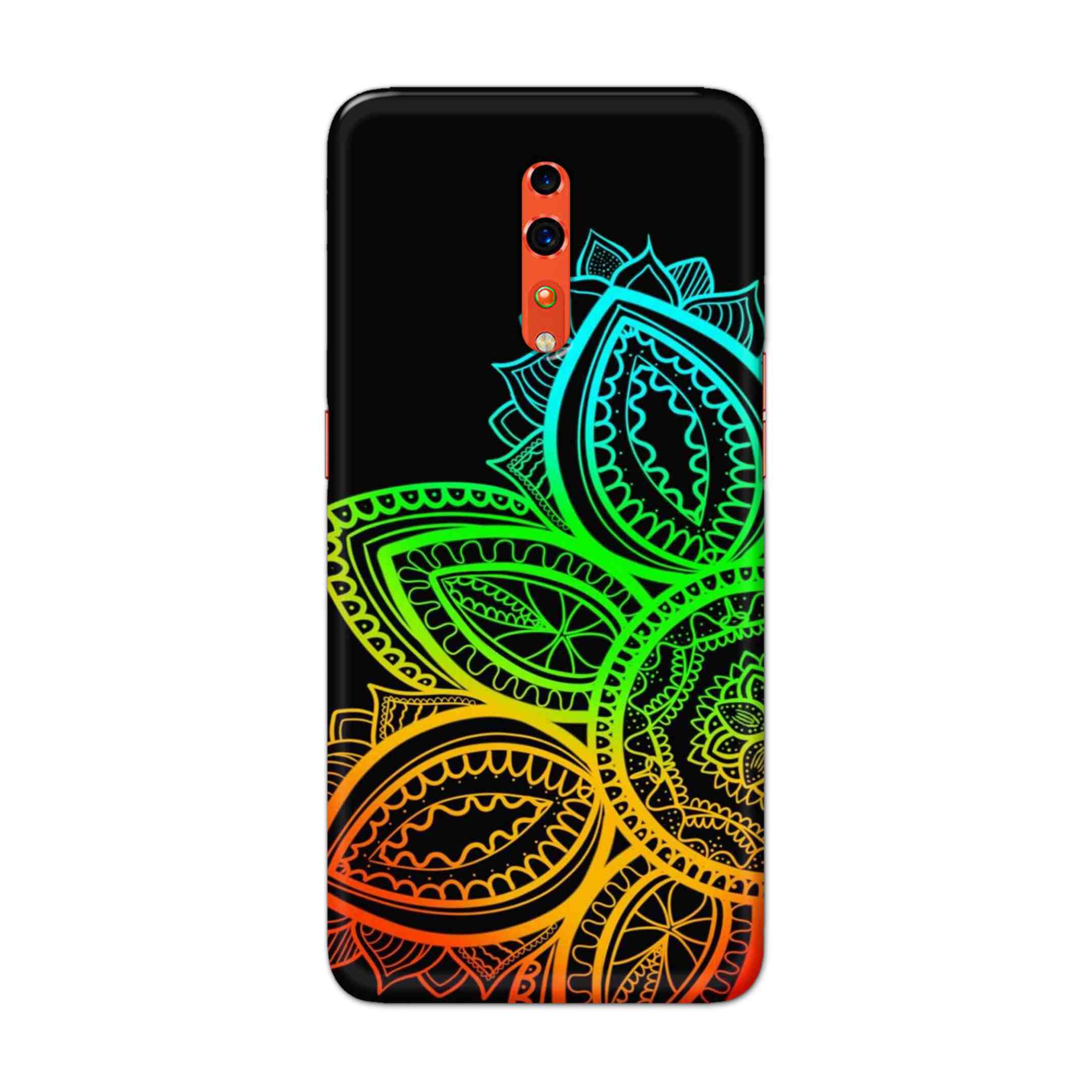 Buy Neon Mandala Hard Back Mobile Phone Case Cover For OPPO Reno Z Online