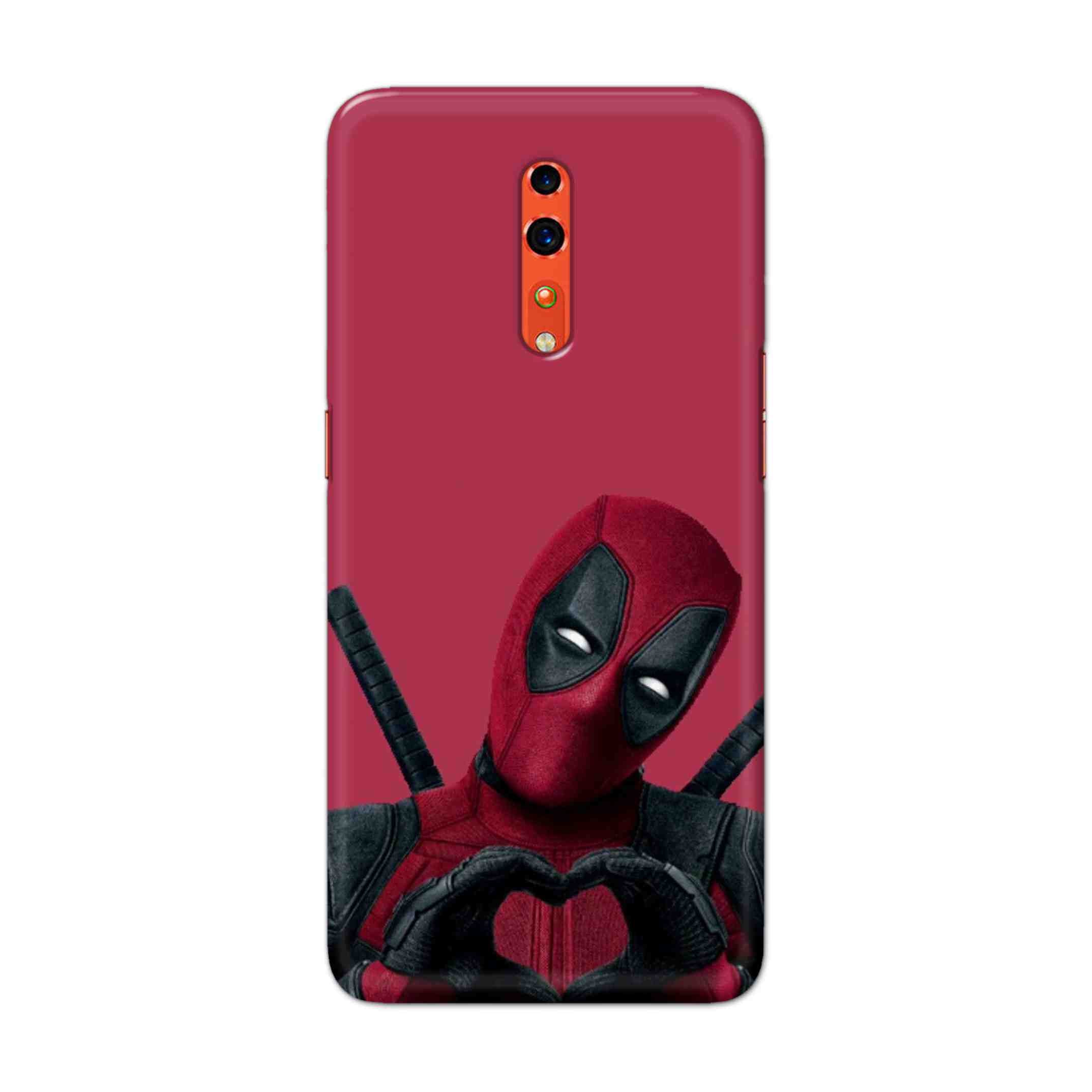 Buy Deadpool Heart Hard Back Mobile Phone Case Cover For OPPO Reno Z Online