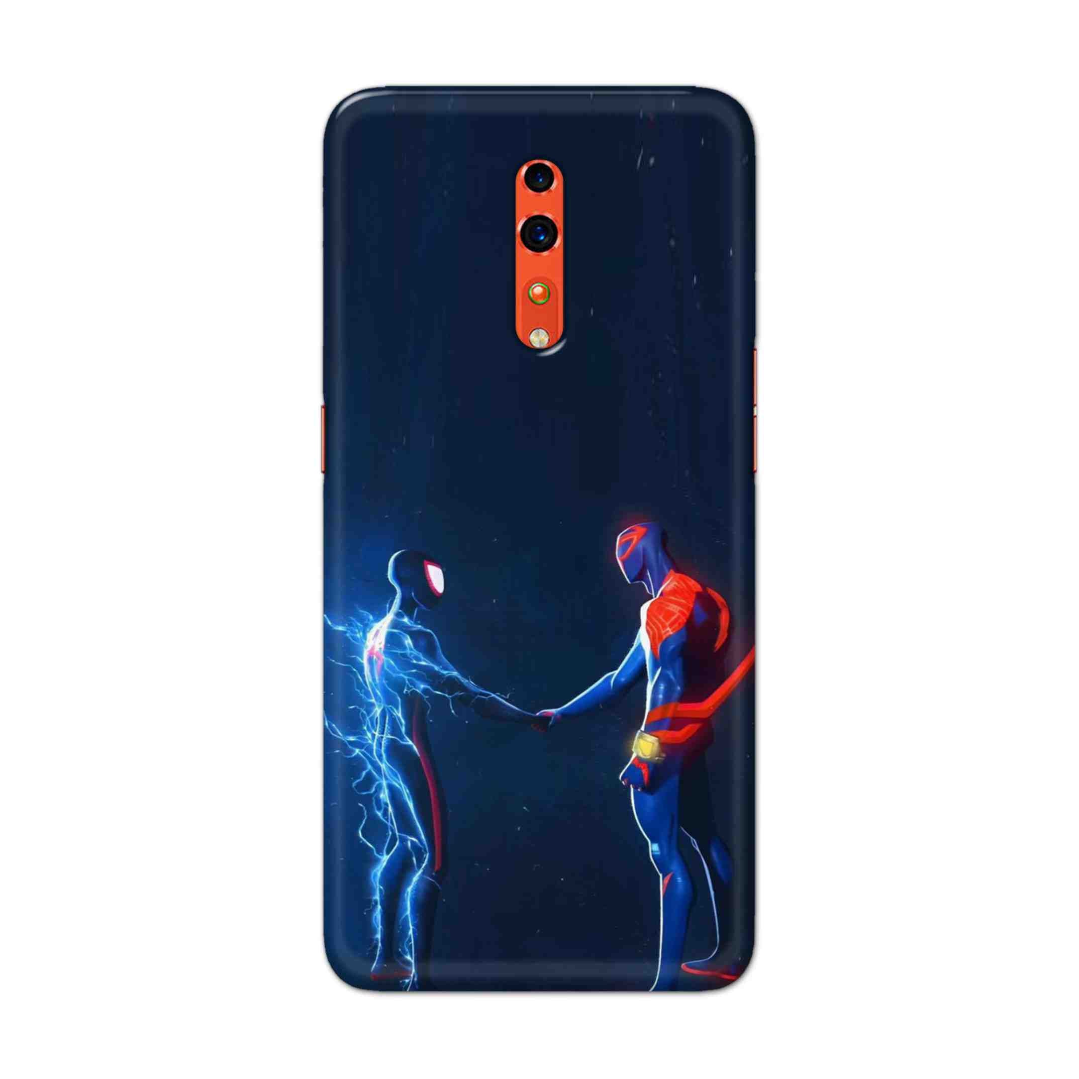 Buy Miles Morales Meet With Spiderman Hard Back Mobile Phone Case Cover For OPPO Reno Z Online