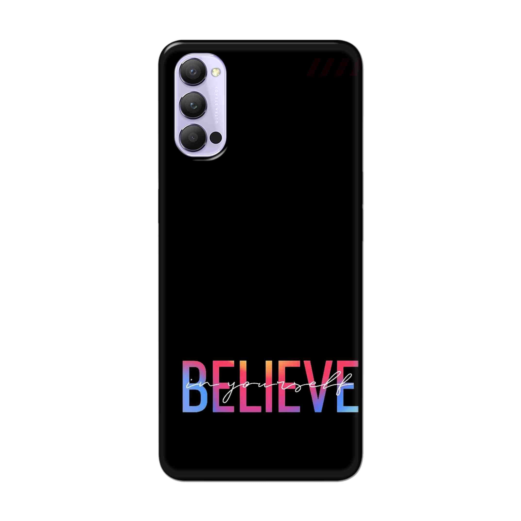 Buy Believe Hard Back Mobile Phone Case Cover For Oppo Reno 4 Pro Online