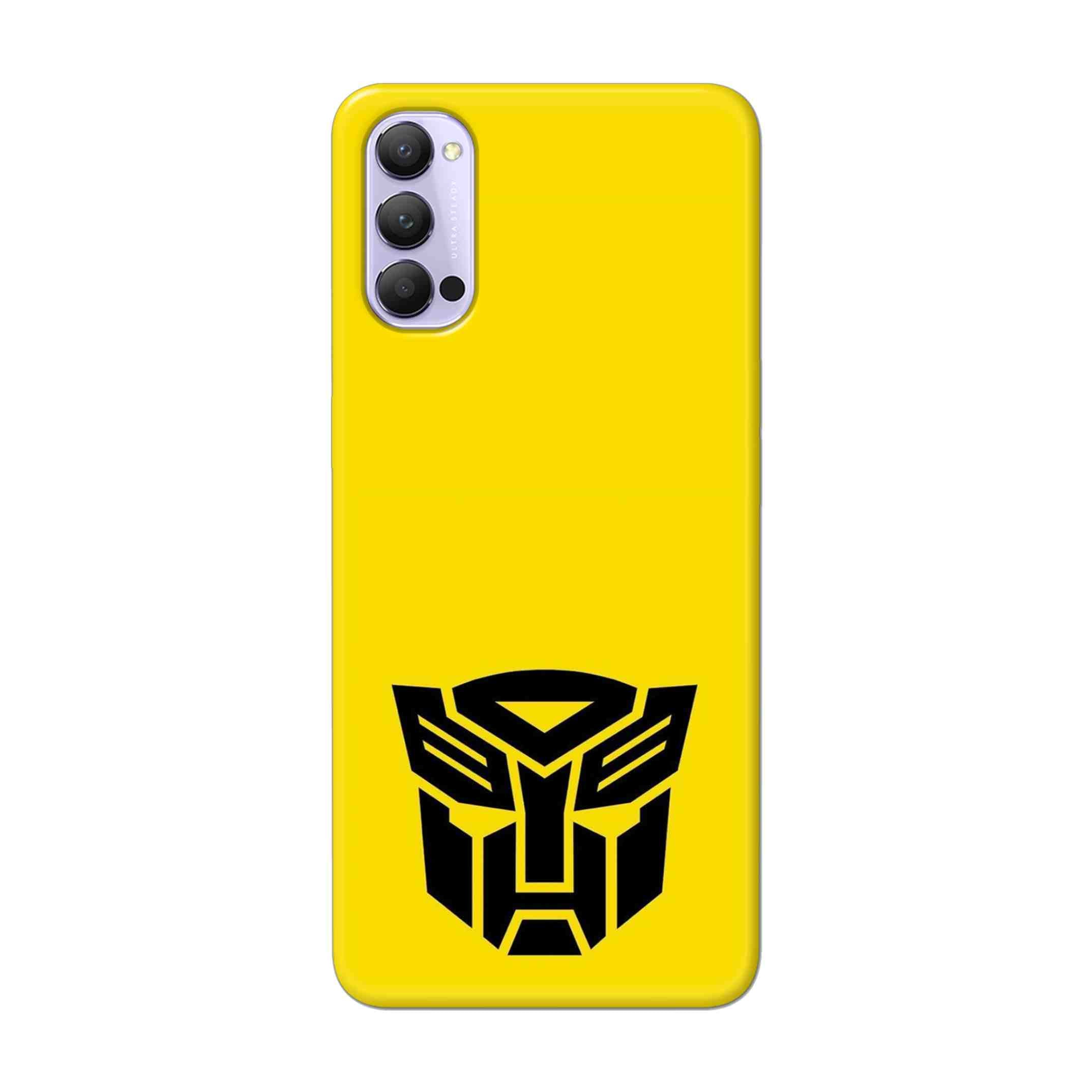 Buy Transformer Logo Hard Back Mobile Phone Case Cover For Oppo Reno 4 Pro Online