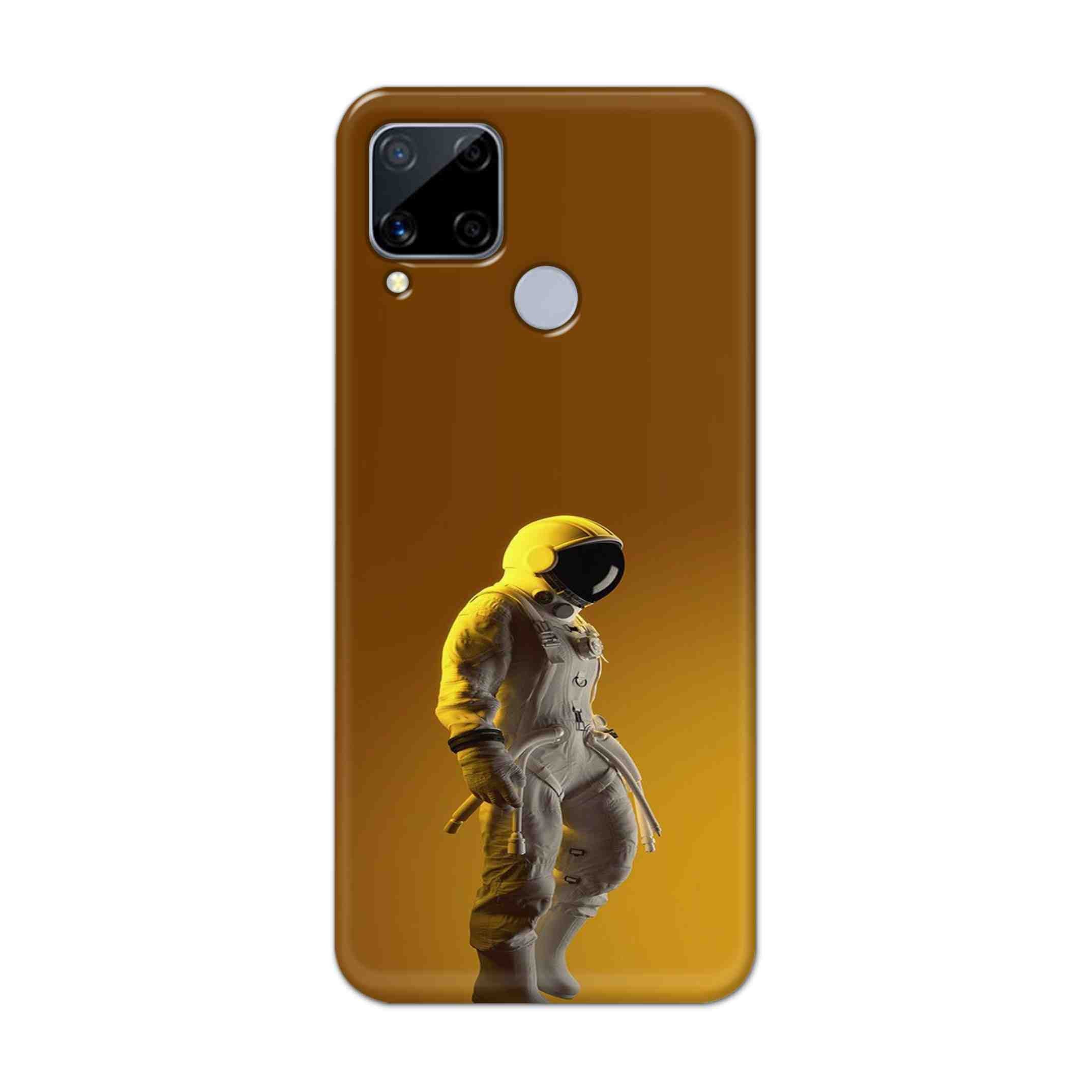 Buy Yellow Astronaut Hard Back Mobile Phone Case Cover For Realme C15 Online