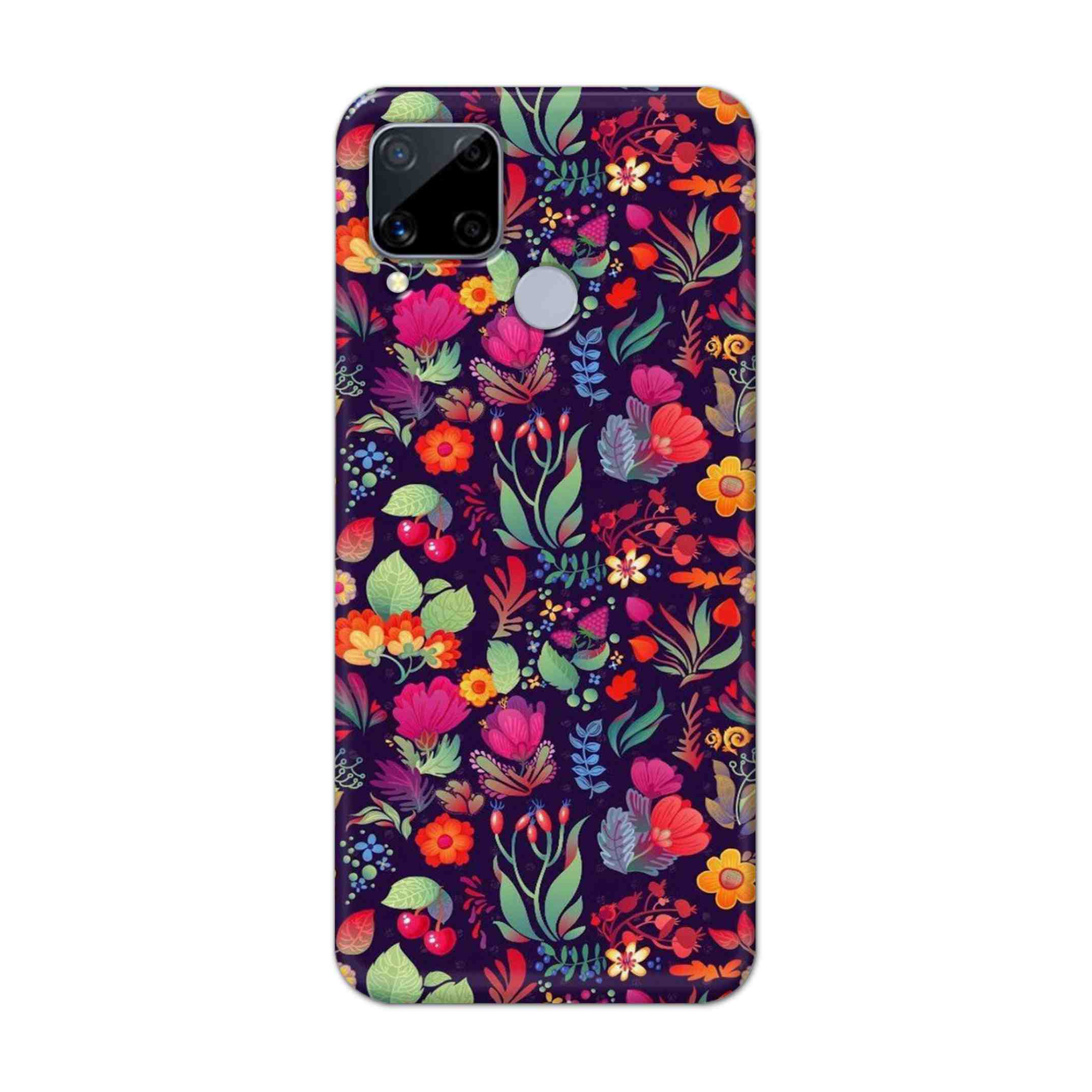 Buy Fruits Flower Hard Back Mobile Phone Case Cover For Realme C15 Online