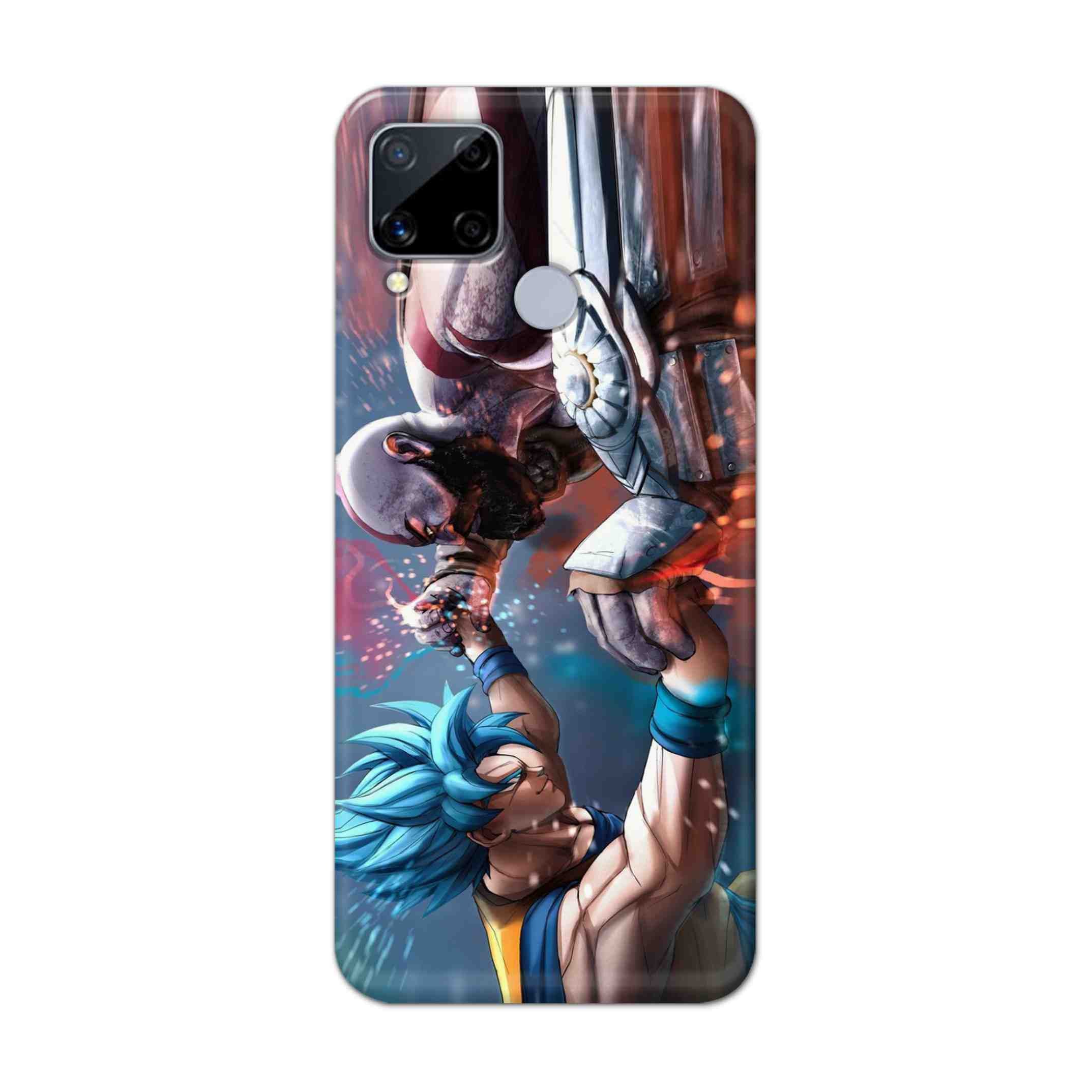 Buy Goku Vs Kratos Hard Back Mobile Phone Case Cover For Realme C15 Online