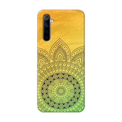 Buy Yellow Rangoli Hard Back Mobile Phone Case Cover For REALME 6 PRO Online