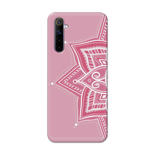 Buy Pink Rangoli Hard Back Mobile Phone Case Cover For REALME 6 PRO Online