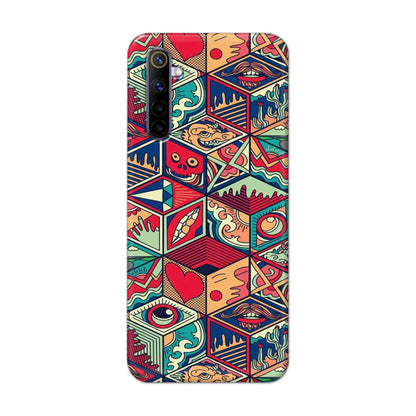 Buy Face Mandala Hard Back Mobile Phone Case Cover For REALME 6 PRO Online