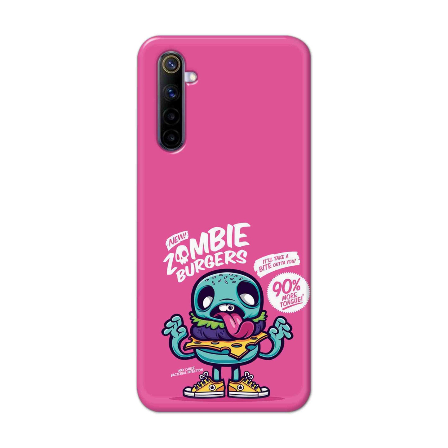 Buy New Zombie Burgers Hard Back Mobile Phone Case Cover For REALME 6 PRO Online