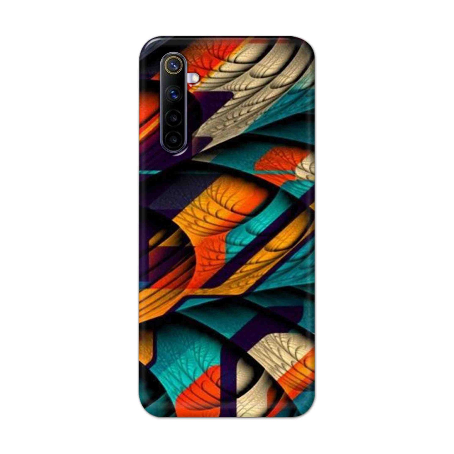 Buy Colour Abstract Hard Back Mobile Phone Case Cover For REALME 6 PRO Online