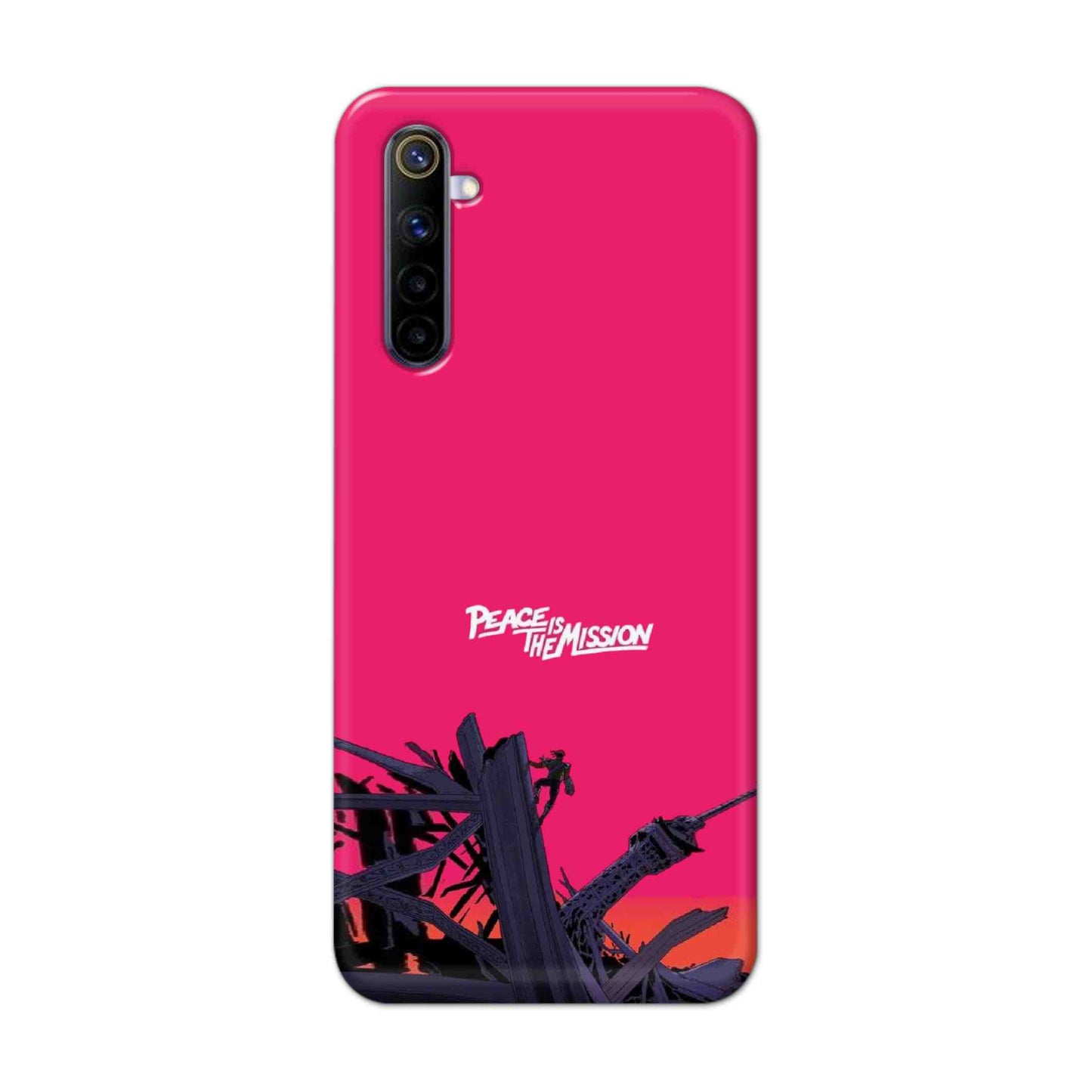 Buy Peace Is The Mission Hard Back Mobile Phone Case Cover For REALME 6 PRO Online