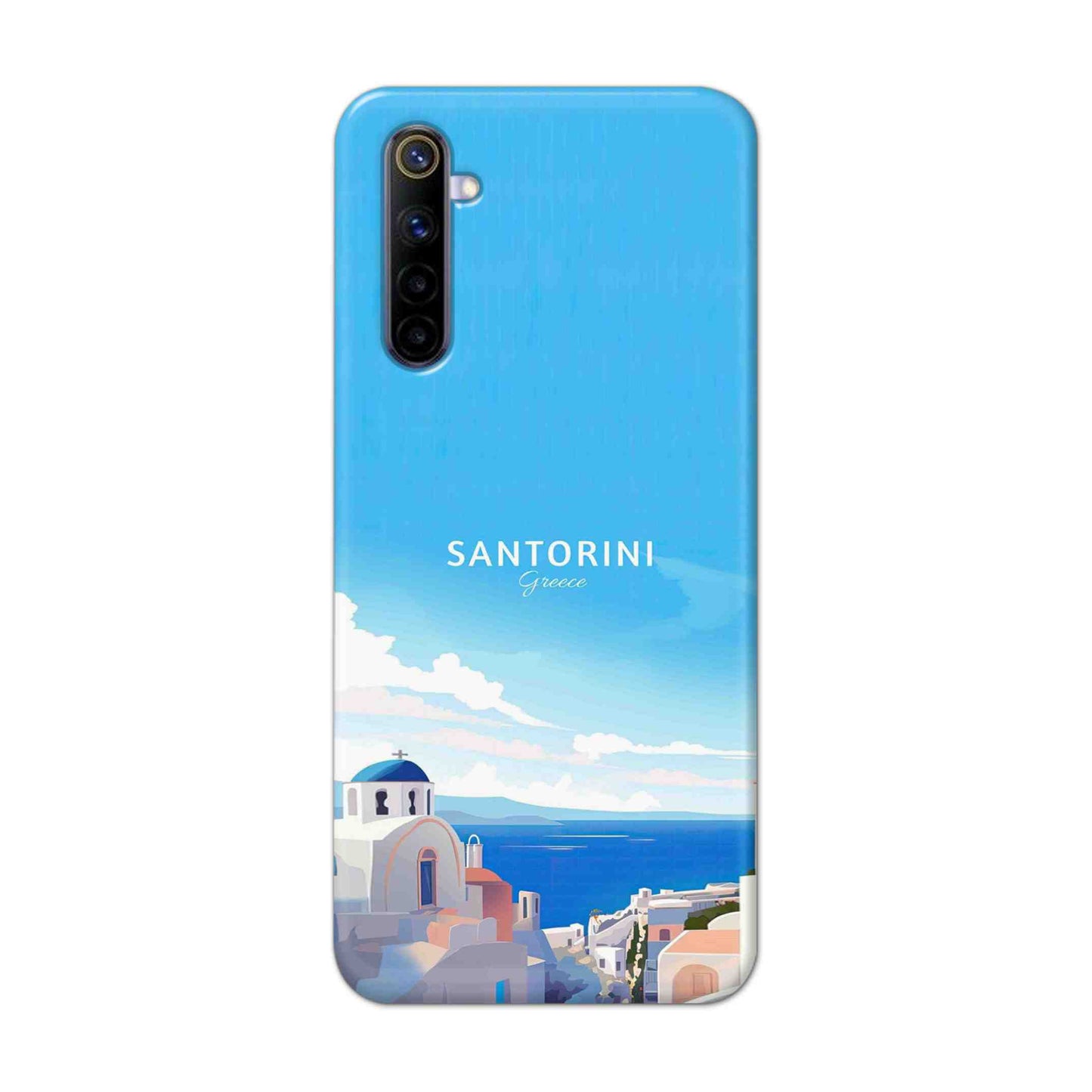 Buy Santorini Hard Back Mobile Phone Case Cover For REALME 6 PRO Online