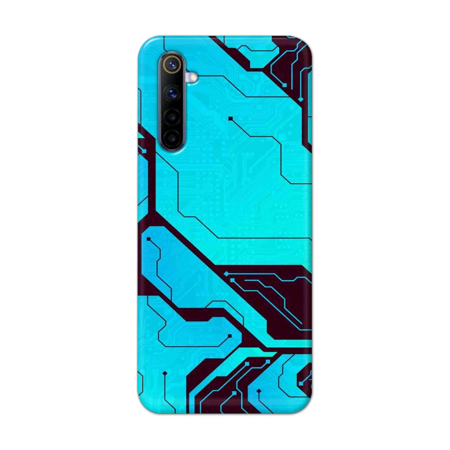 Buy Futuristic Line Hard Back Mobile Phone Case Cover For REALME 6 PRO Online