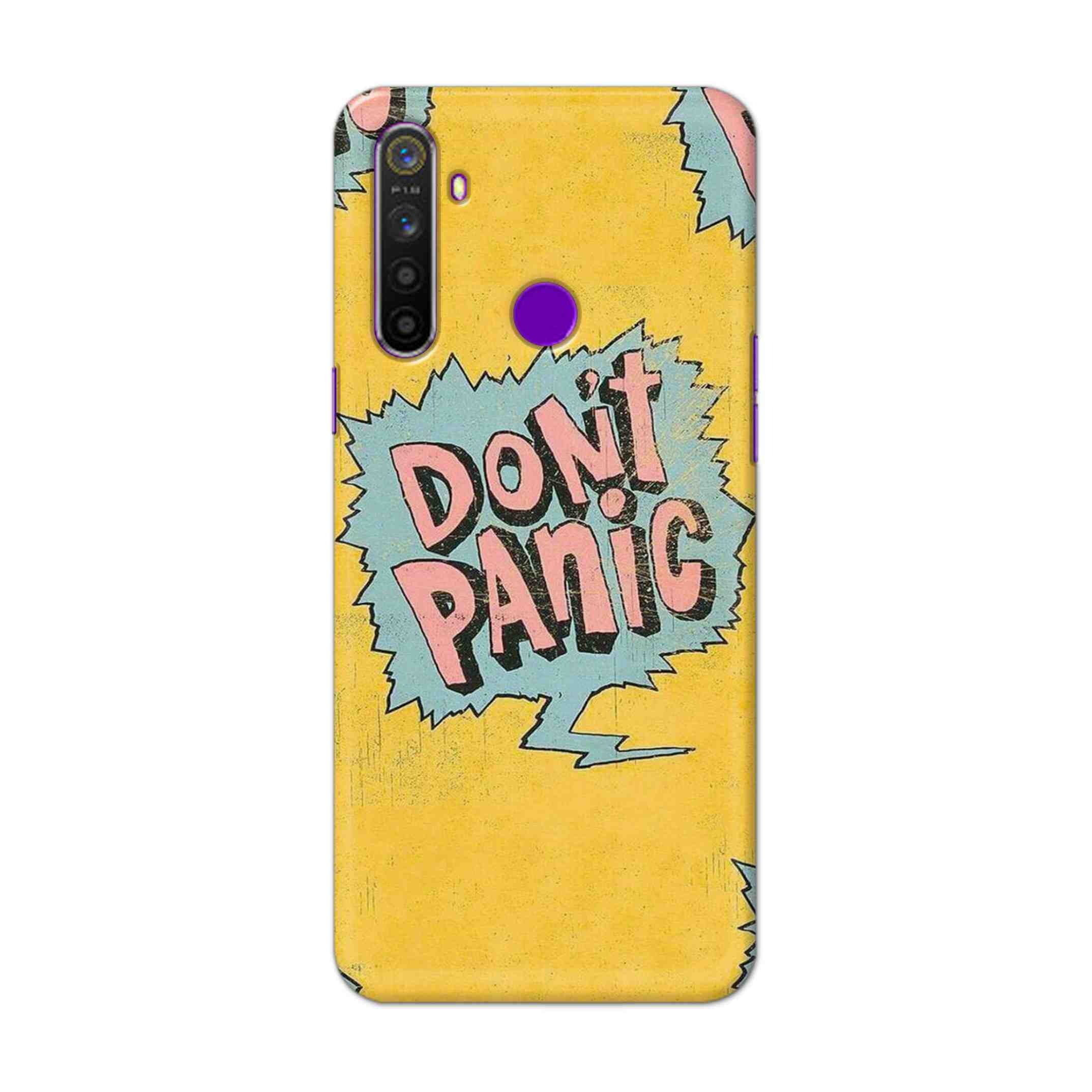 Buy Do Not Panic Hard Back Mobile Phone Case Cover For Realme 5 Pro Online