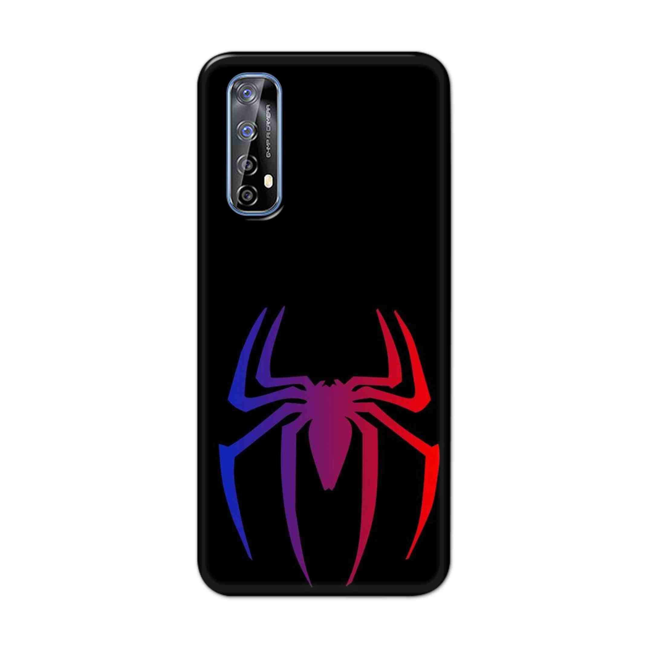 Buy Neon Spiderman Logo Hard Back Mobile Phone Case Cover For Realme 7 Online