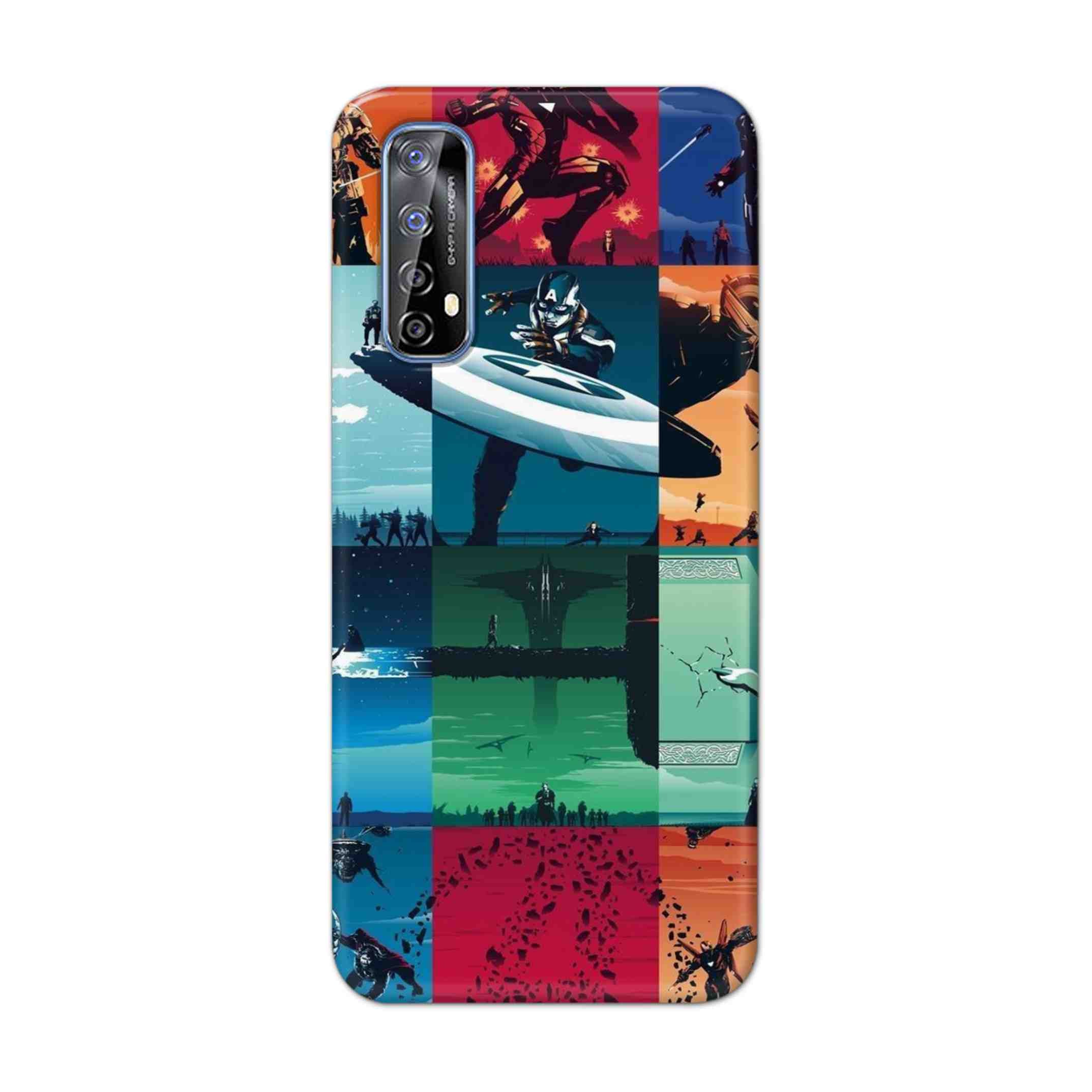 Buy Avengers Team Hard Back Mobile Phone Case Cover For Realme 7 Online