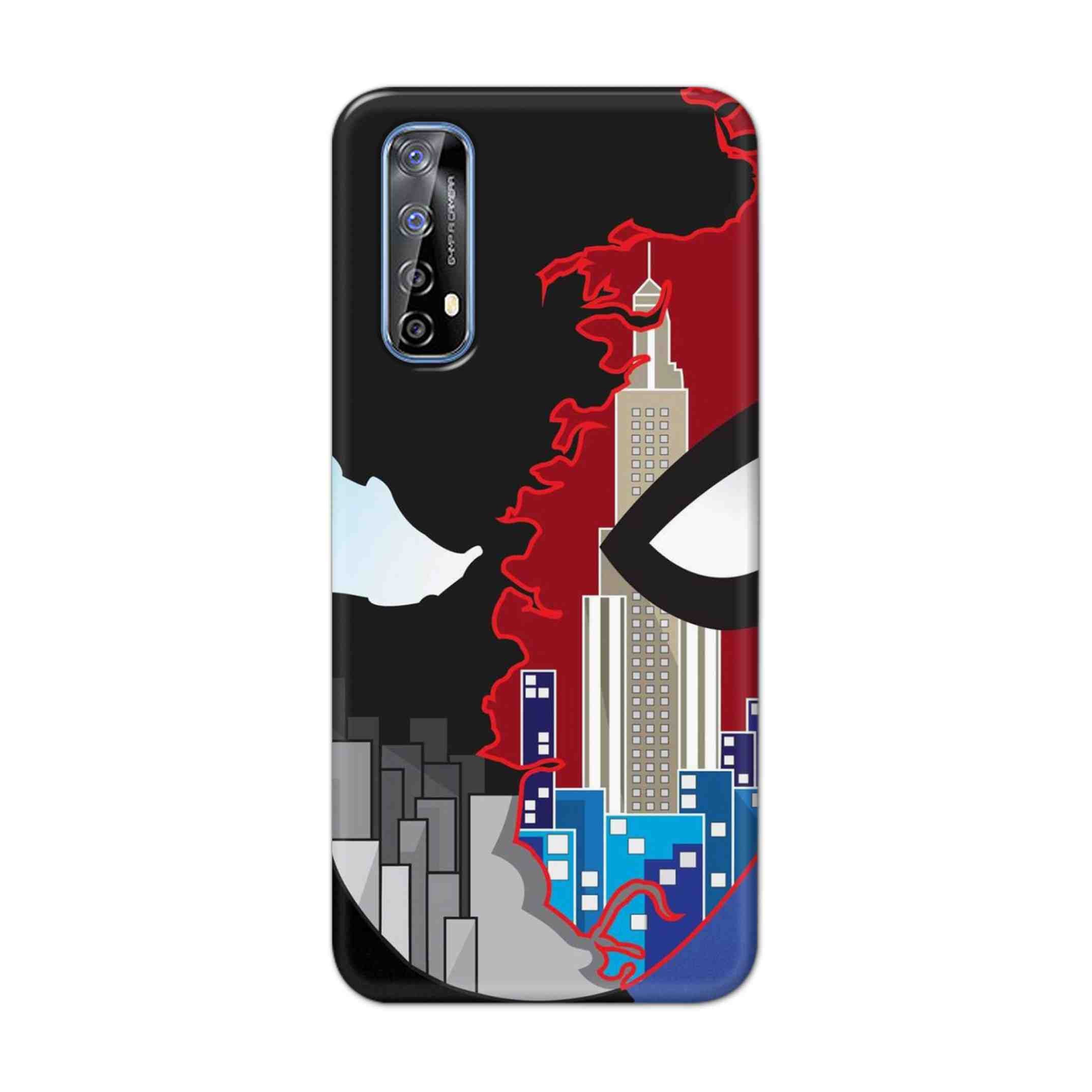 Buy Red And Black Spiderman Hard Back Mobile Phone Case Cover For Realme 7 Online