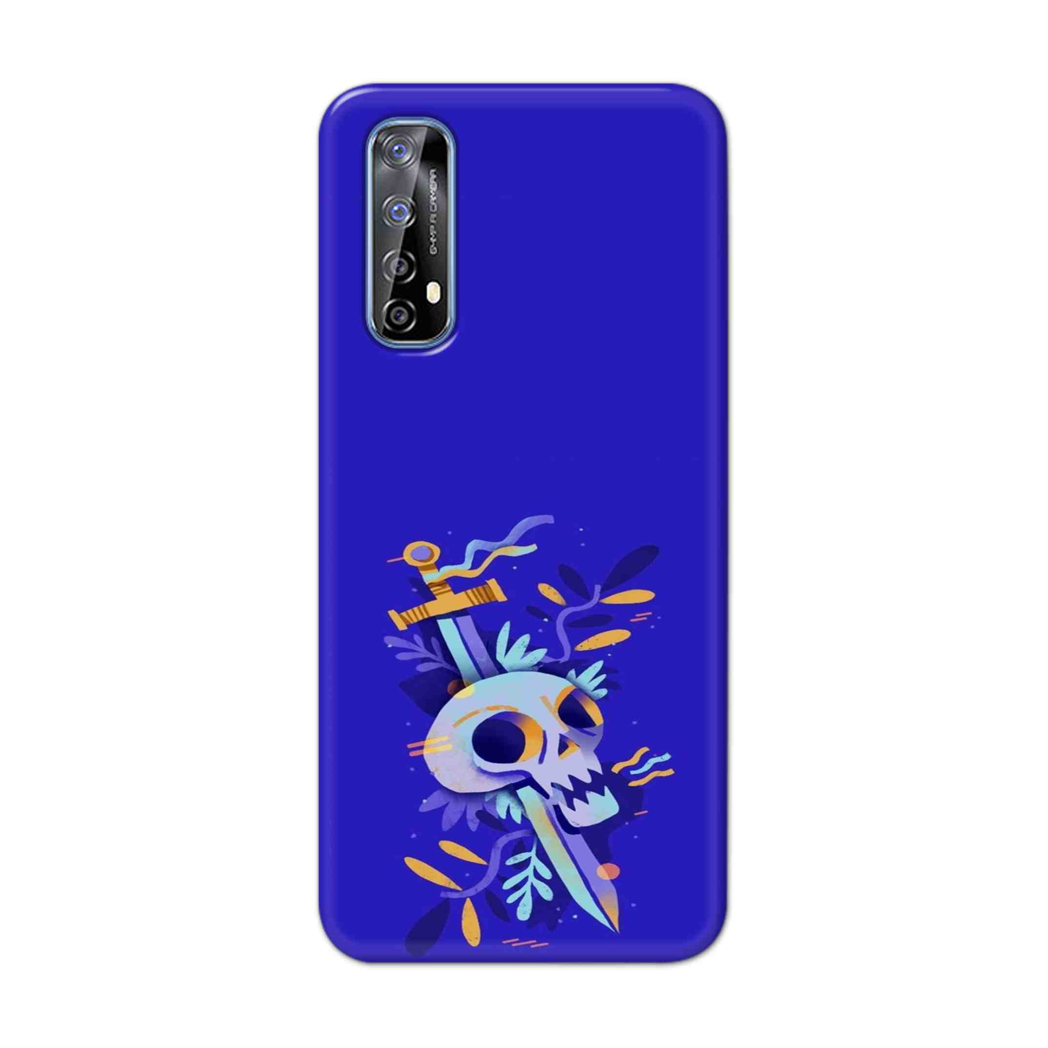 Buy Blue Skull Hard Back Mobile Phone Case Cover For Realme 7 Online