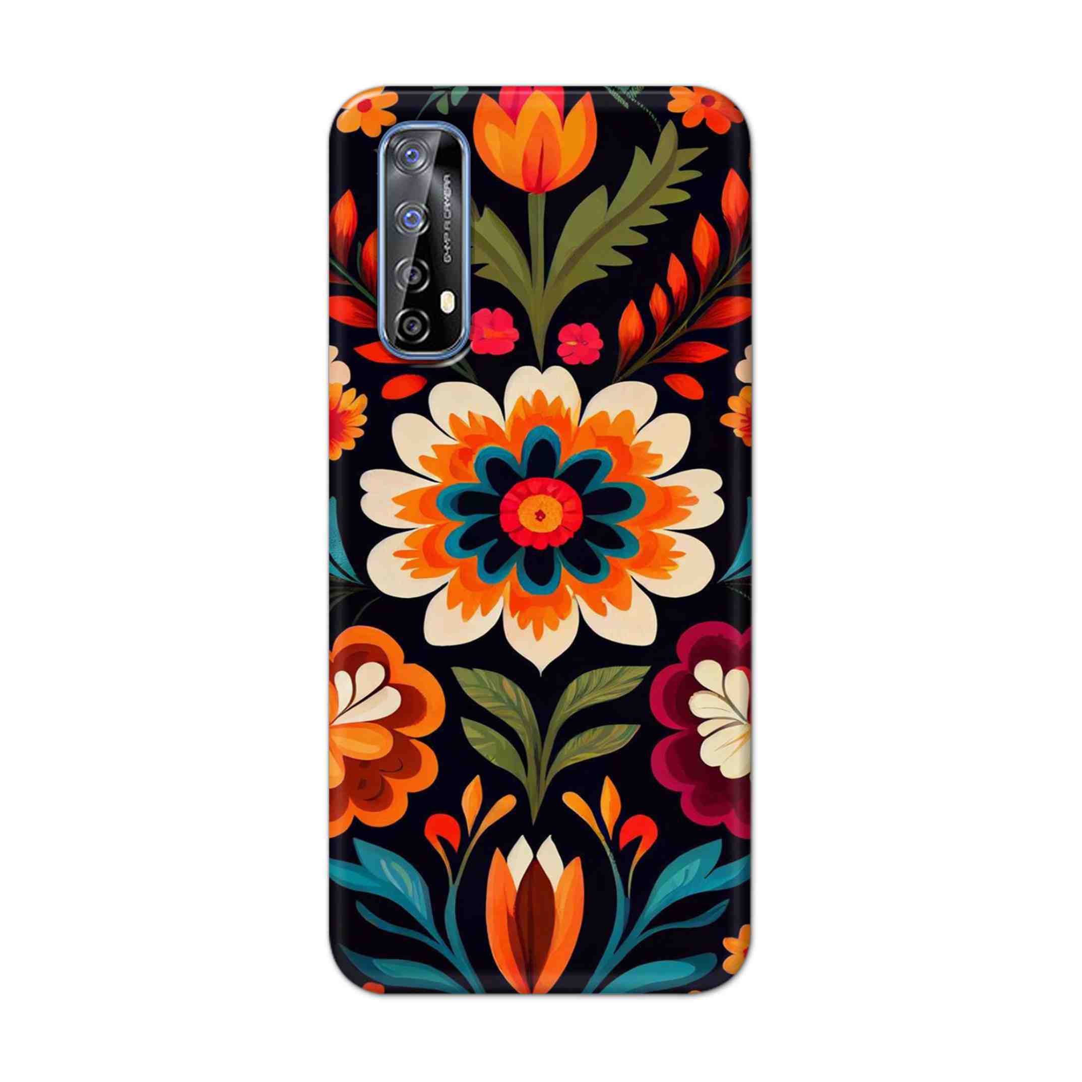 Buy Flower Hard Back Mobile Phone Case Cover For Realme 7 Online