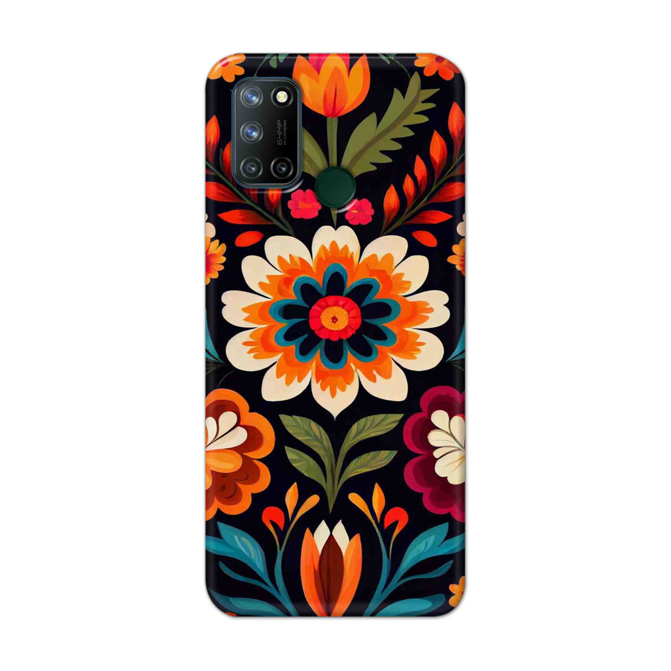 Buy Flower Hard Back Mobile Phone Case Cover For Realme 7i Online