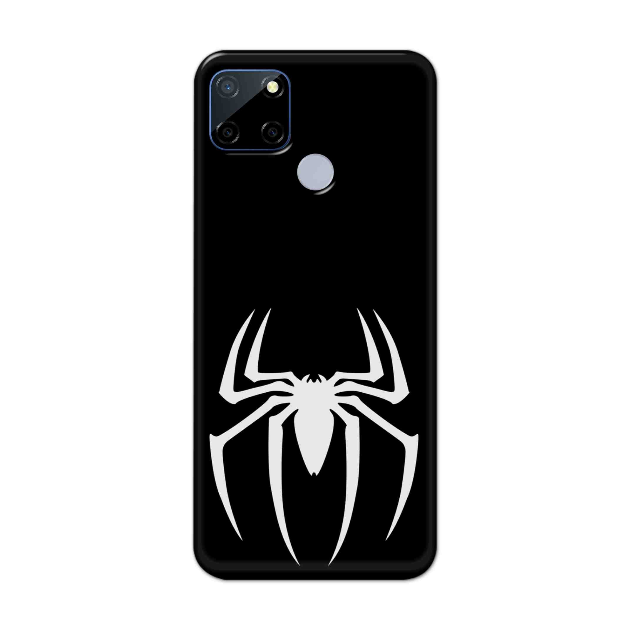 Buy Black Spiderman Logo Hard Back Mobile Phone Case Cover For Realme C12 Online