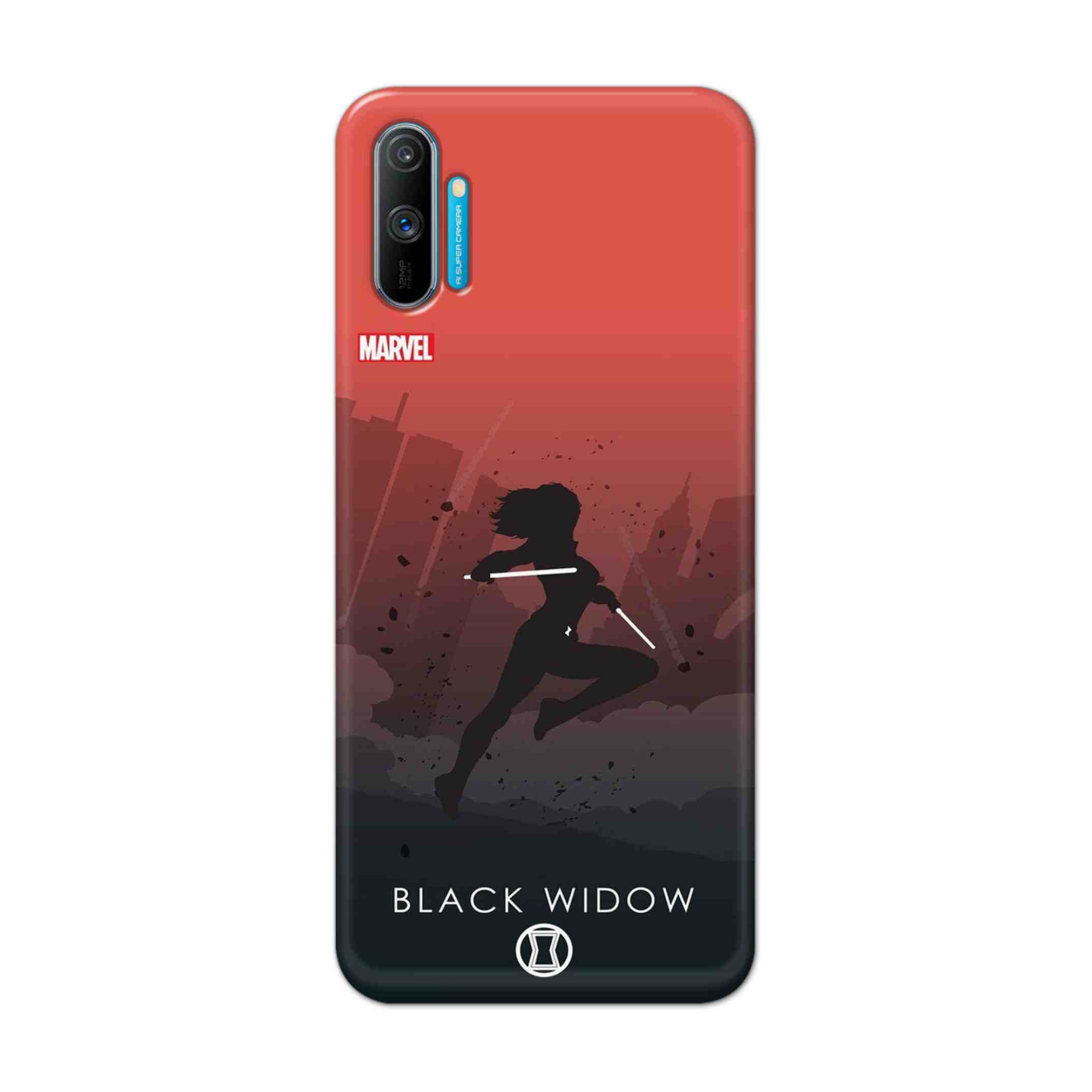 Buy Black Widow Hard Back Mobile Phone Case Cover For Realme C3 Online