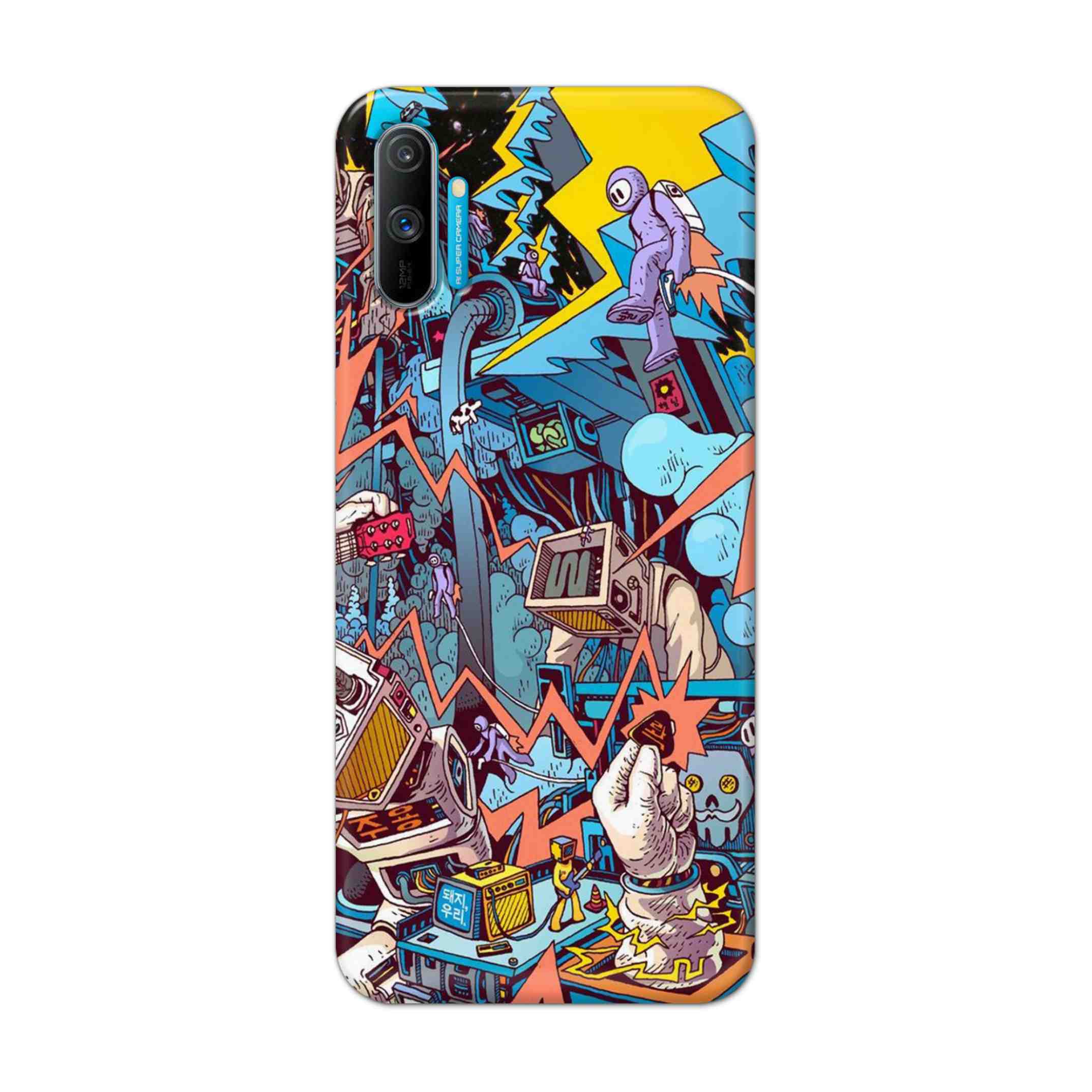 Buy Ofo Panic Hard Back Mobile Phone Case Cover For Realme C3 Online