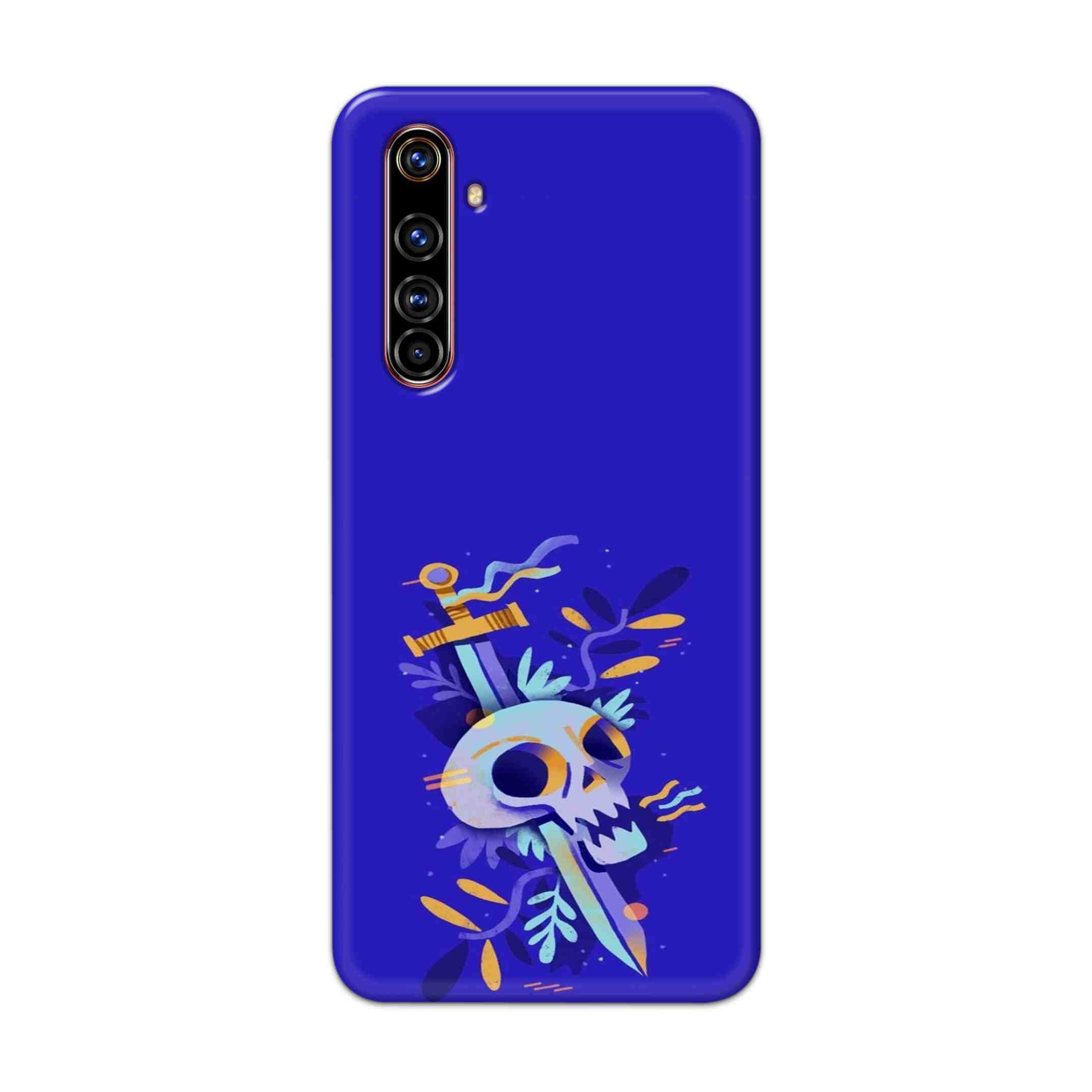 Buy Blue Skull Hard Back Mobile Phone Case Cover For Realme X50 Pro Online