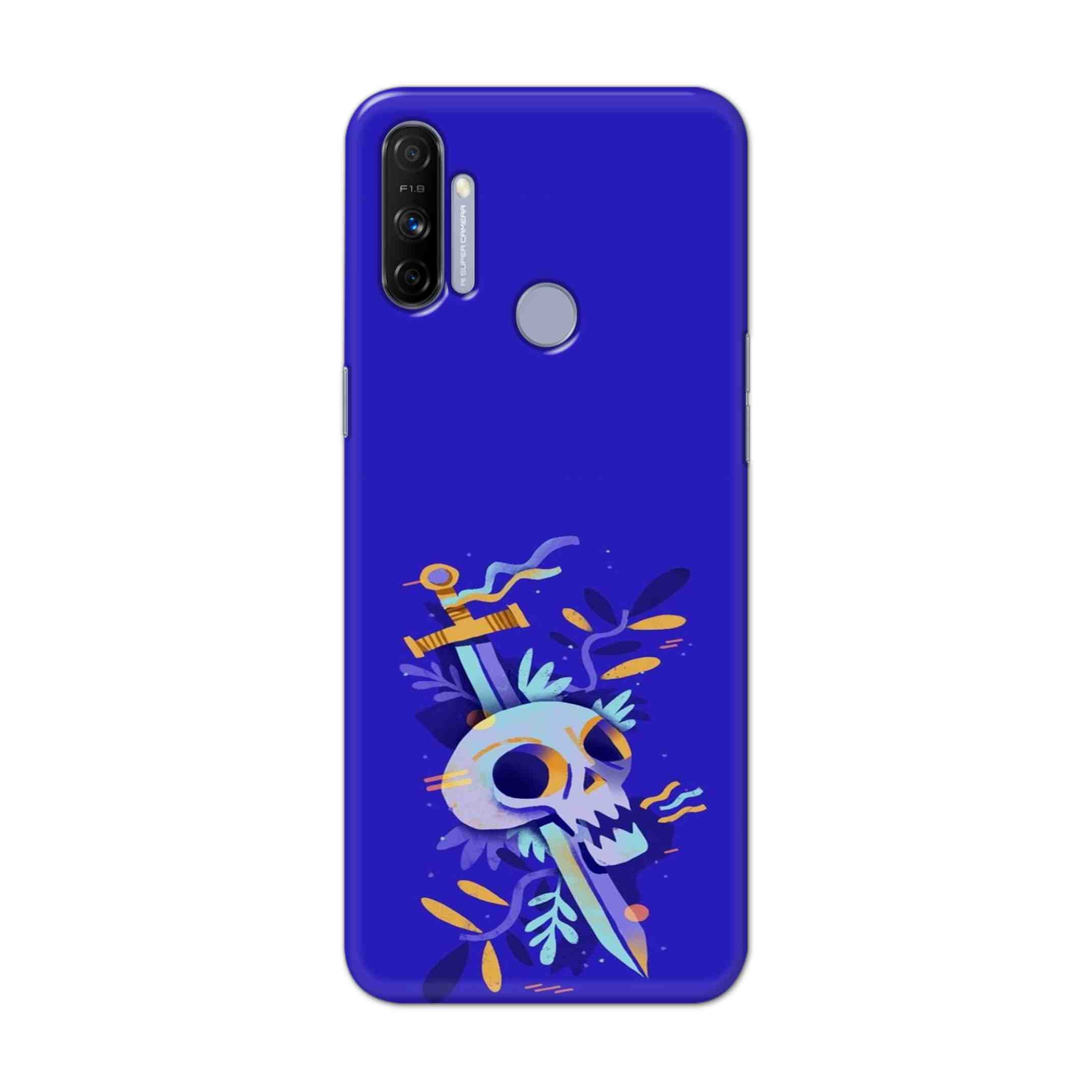 Buy Blue Skull Hard Back Mobile Phone Case Cover For Realme Narzo 20A Online