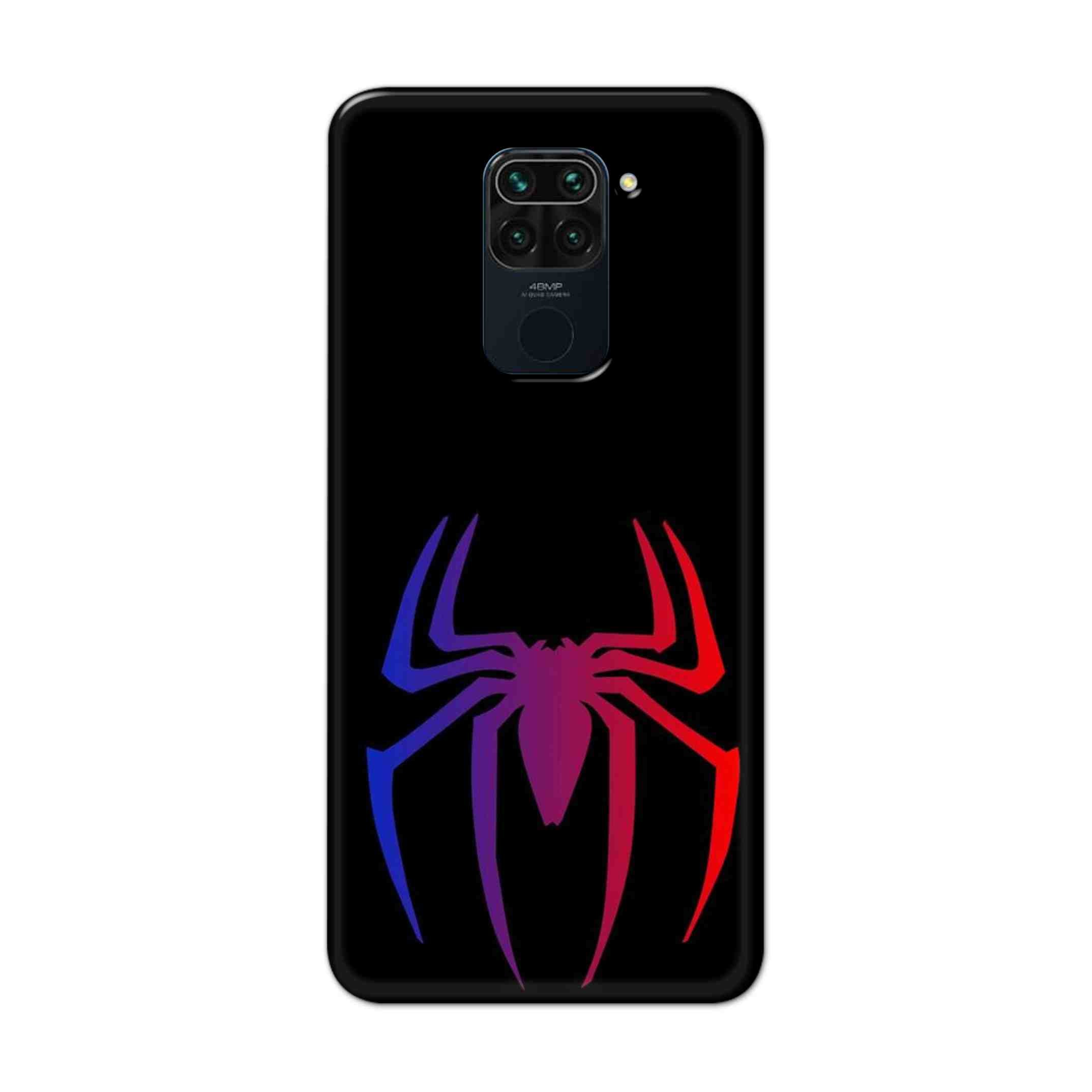 Buy Neon Spiderman Logo Hard Back Mobile Phone Case Cover For Xiaomi Redmi Note 9 Online