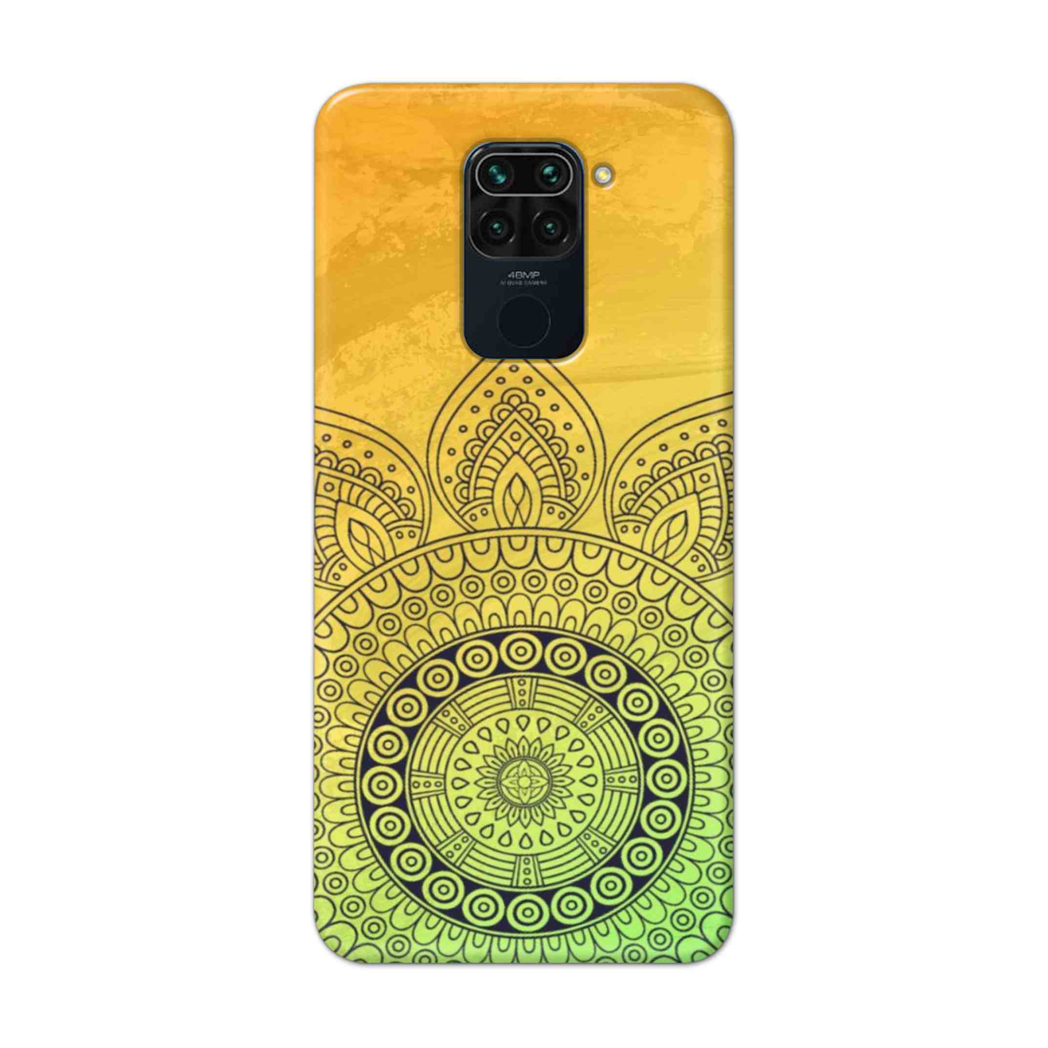 Buy Yellow Rangoli Hard Back Mobile Phone Case Cover For Xiaomi Redmi Note 9 Online