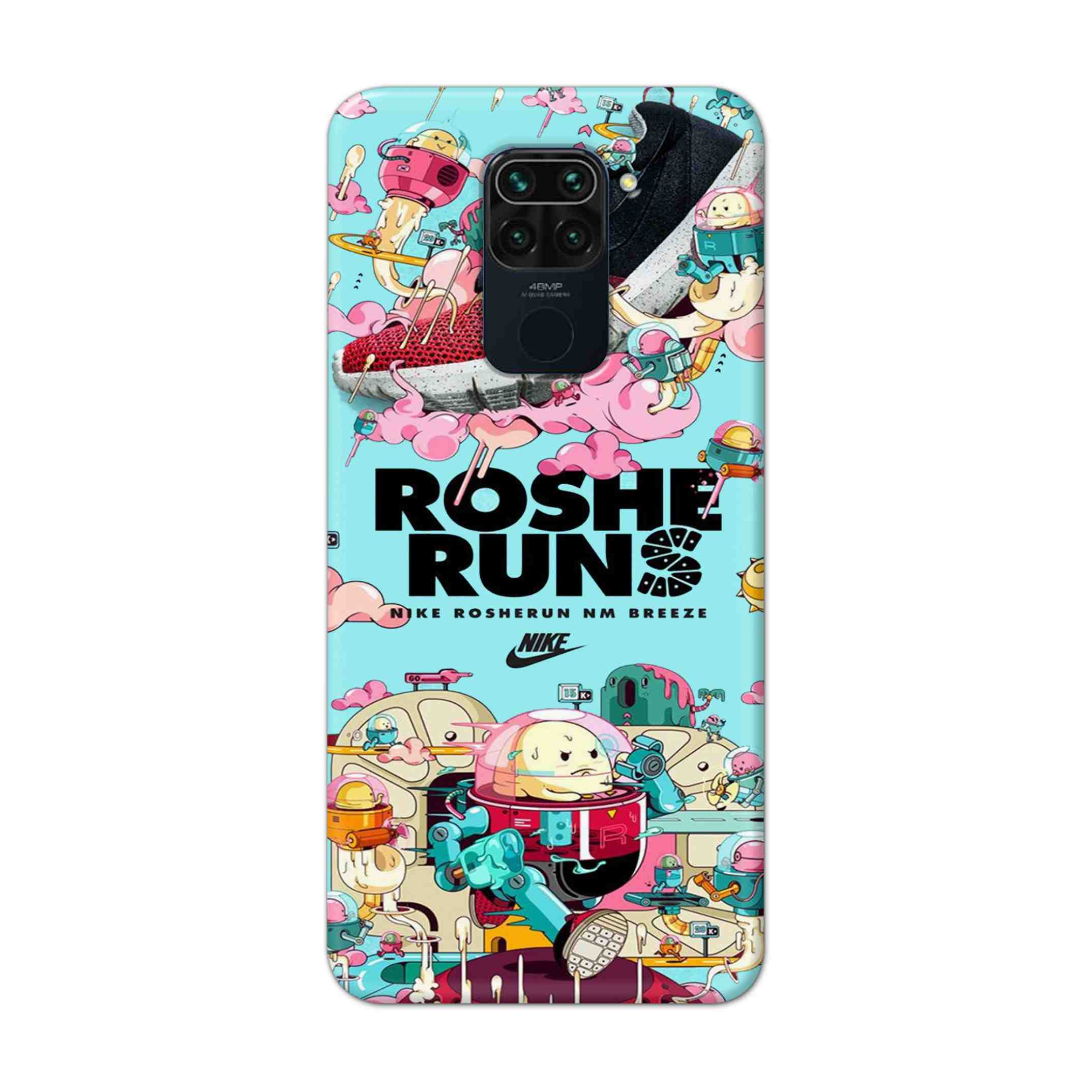 Buy Roshe Runs Hard Back Mobile Phone Case Cover For Xiaomi Redmi Note 9 Online