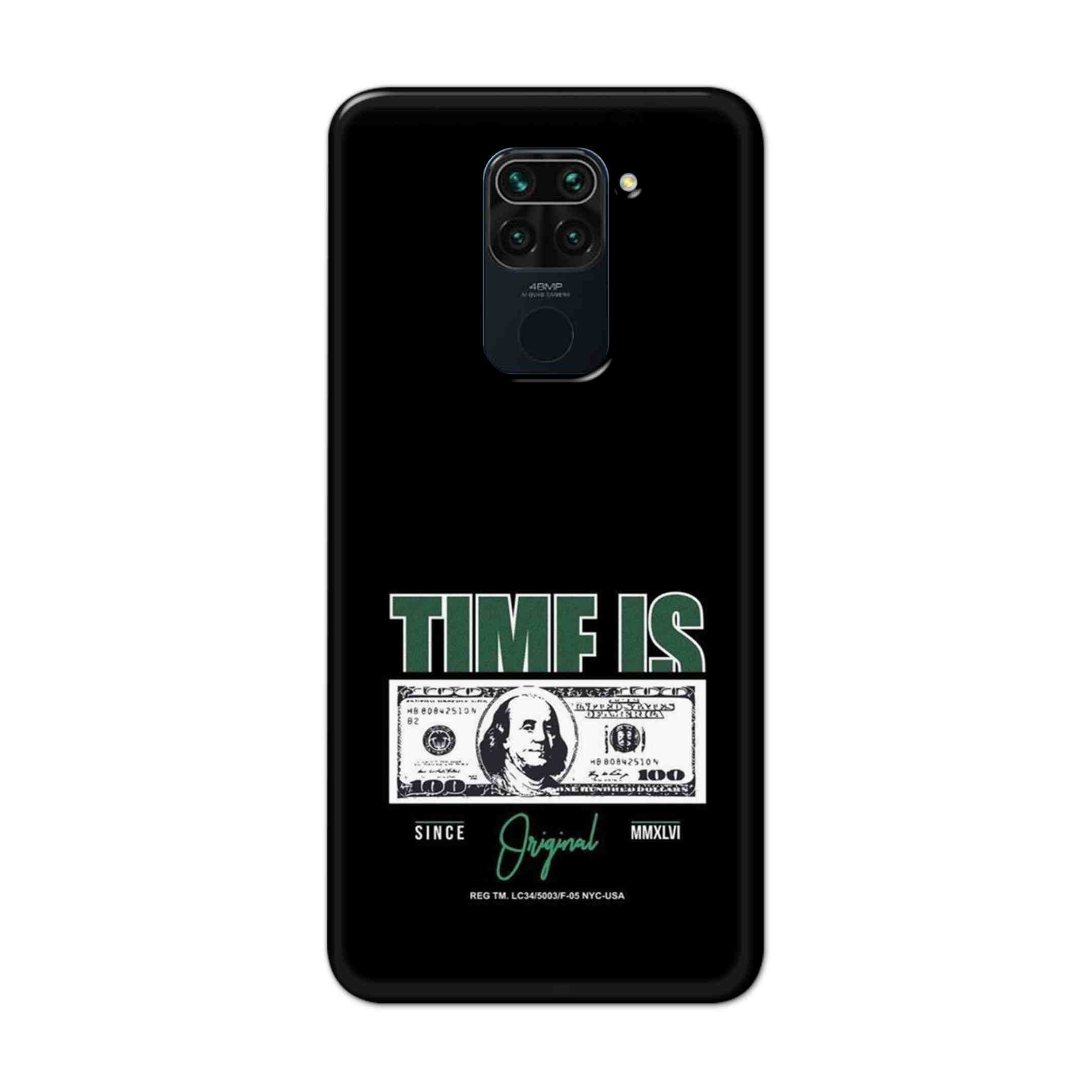 Buy Time Is Money Hard Back Mobile Phone Case Cover For Xiaomi Redmi Note 9 Online