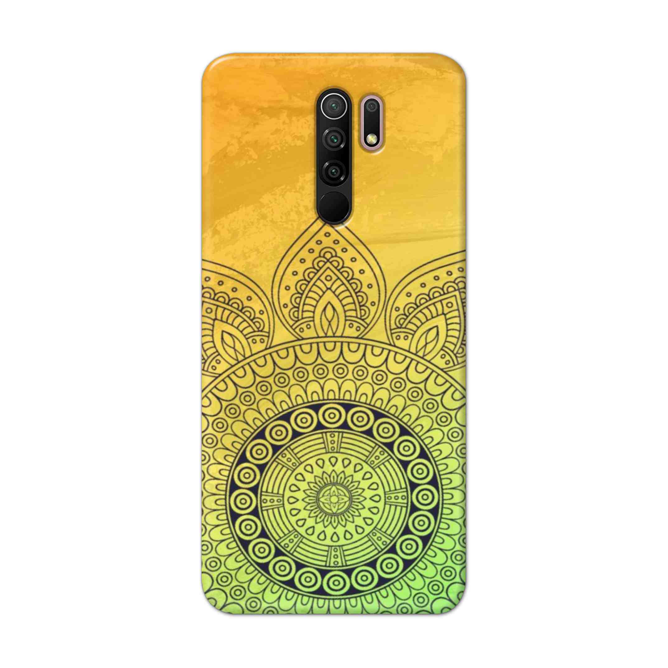 Buy Yellow Rangoli Hard Back Mobile Phone Case Cover For Xiaomi Redmi 9 Prime Online