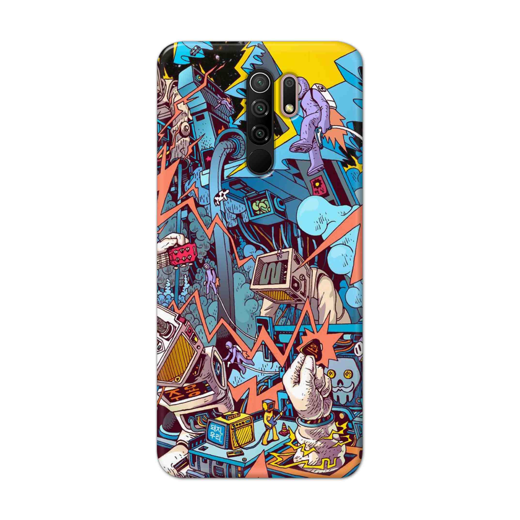 Buy Ofo Panic Hard Back Mobile Phone Case Cover For Xiaomi Redmi 9 Prime Online