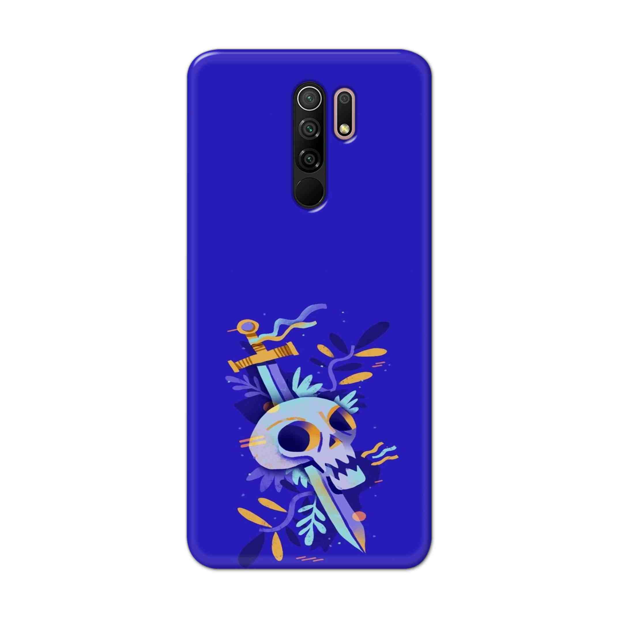 Buy Blue Skull Hard Back Mobile Phone Case Cover For Xiaomi Redmi 9 Prime Online