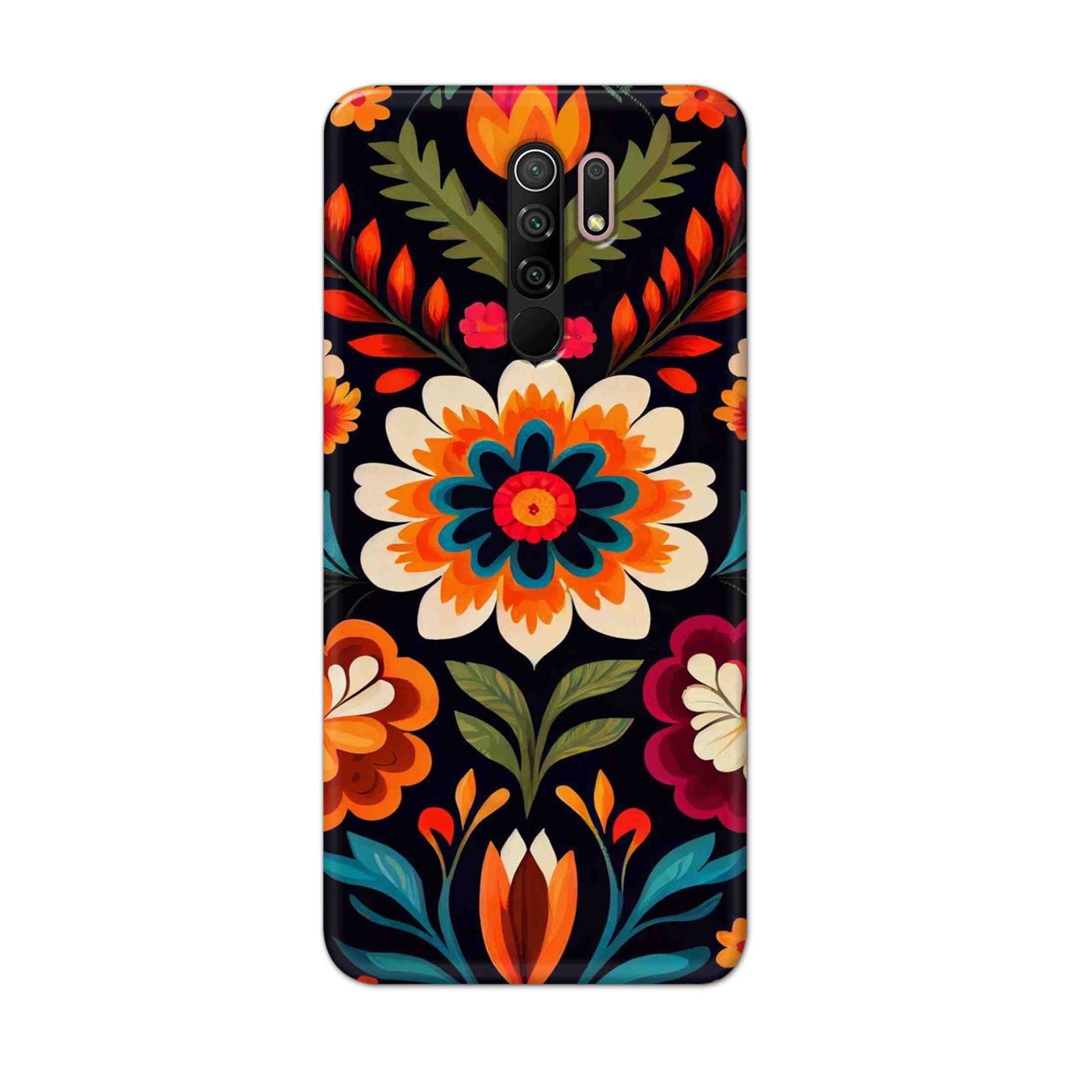Buy Flower Hard Back Mobile Phone Case Cover For Xiaomi Redmi 9 Prime Online