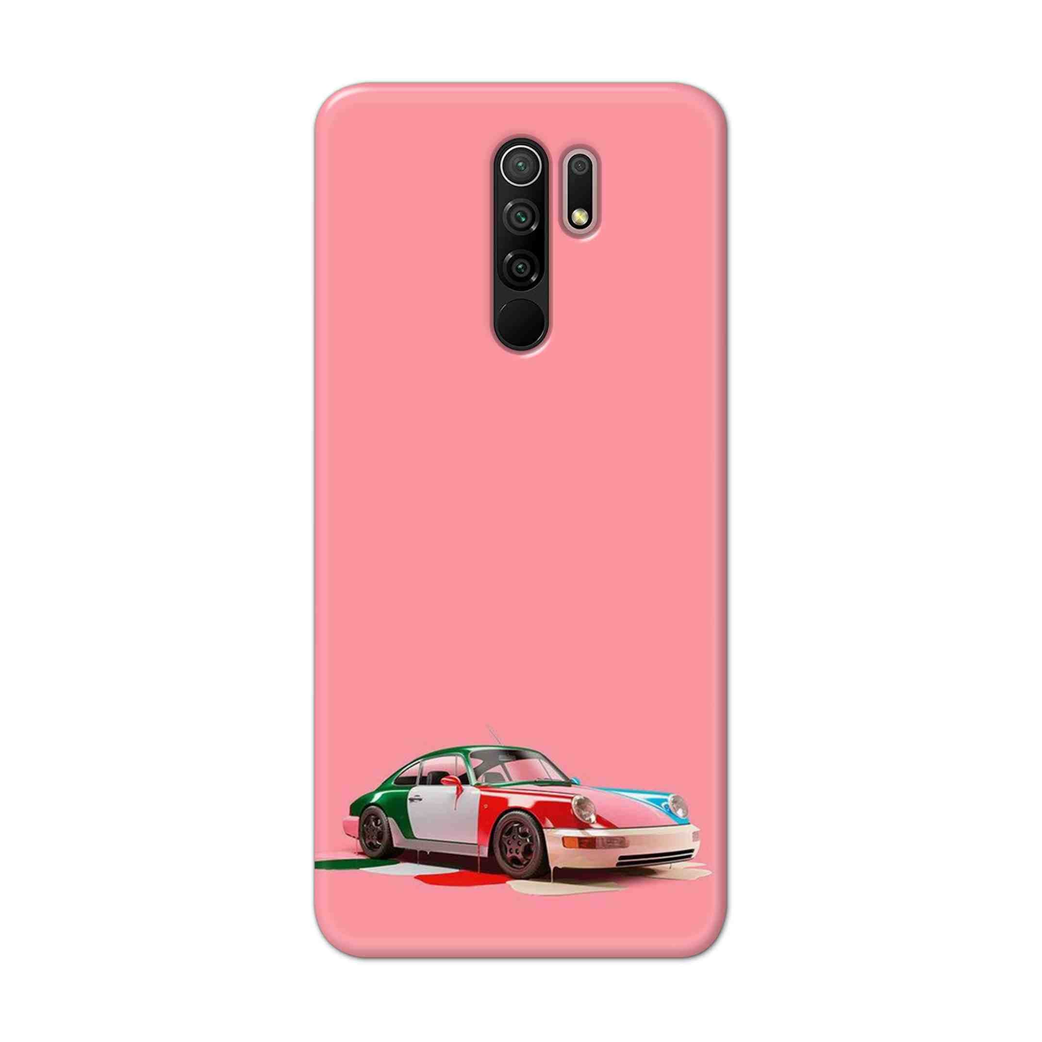 Buy Pink Porche Hard Back Mobile Phone Case Cover For Xiaomi Redmi 9 Prime Online