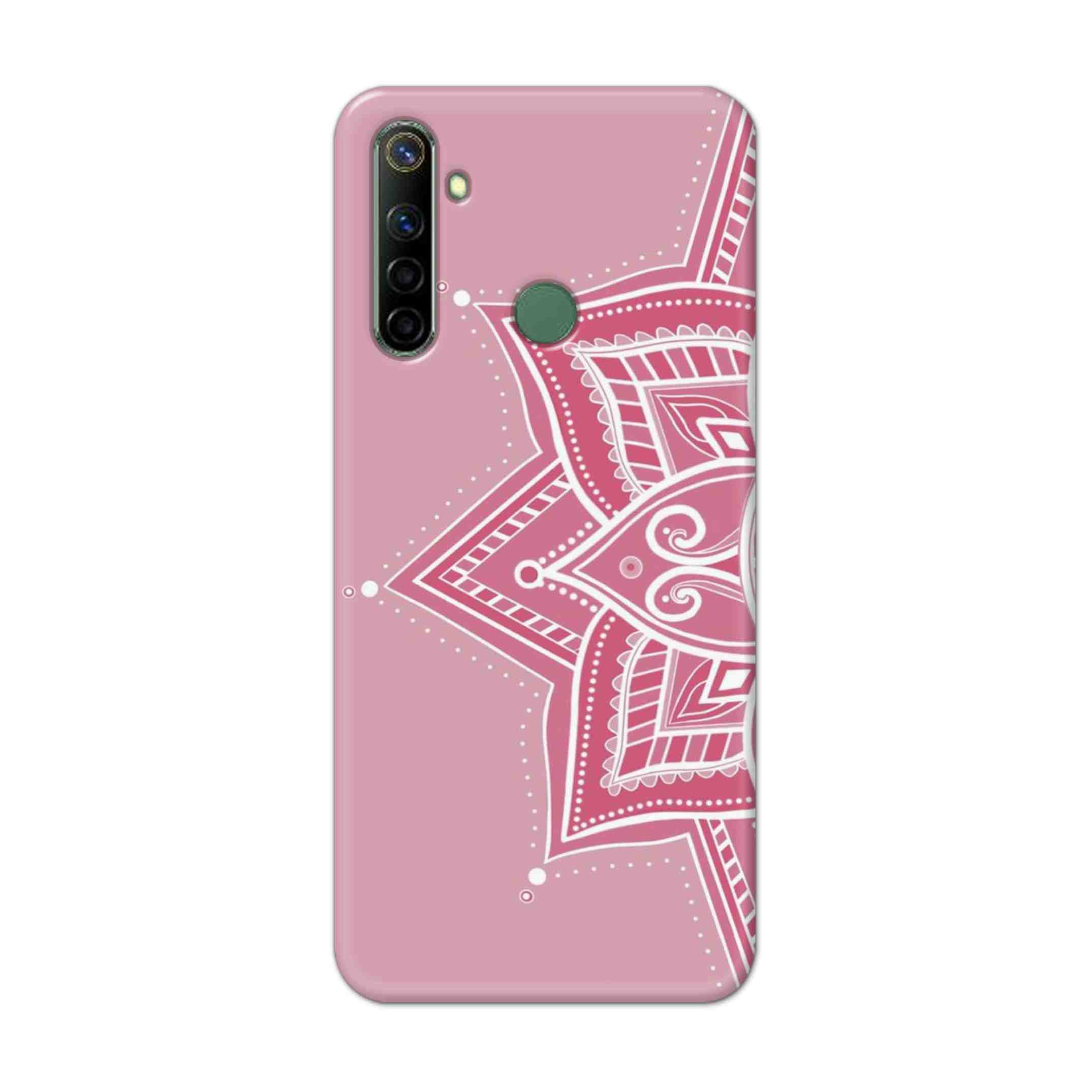 Buy Pink Rangoli Hard Back Mobile Phone Case Cover For Realme Narzo 10a Online
