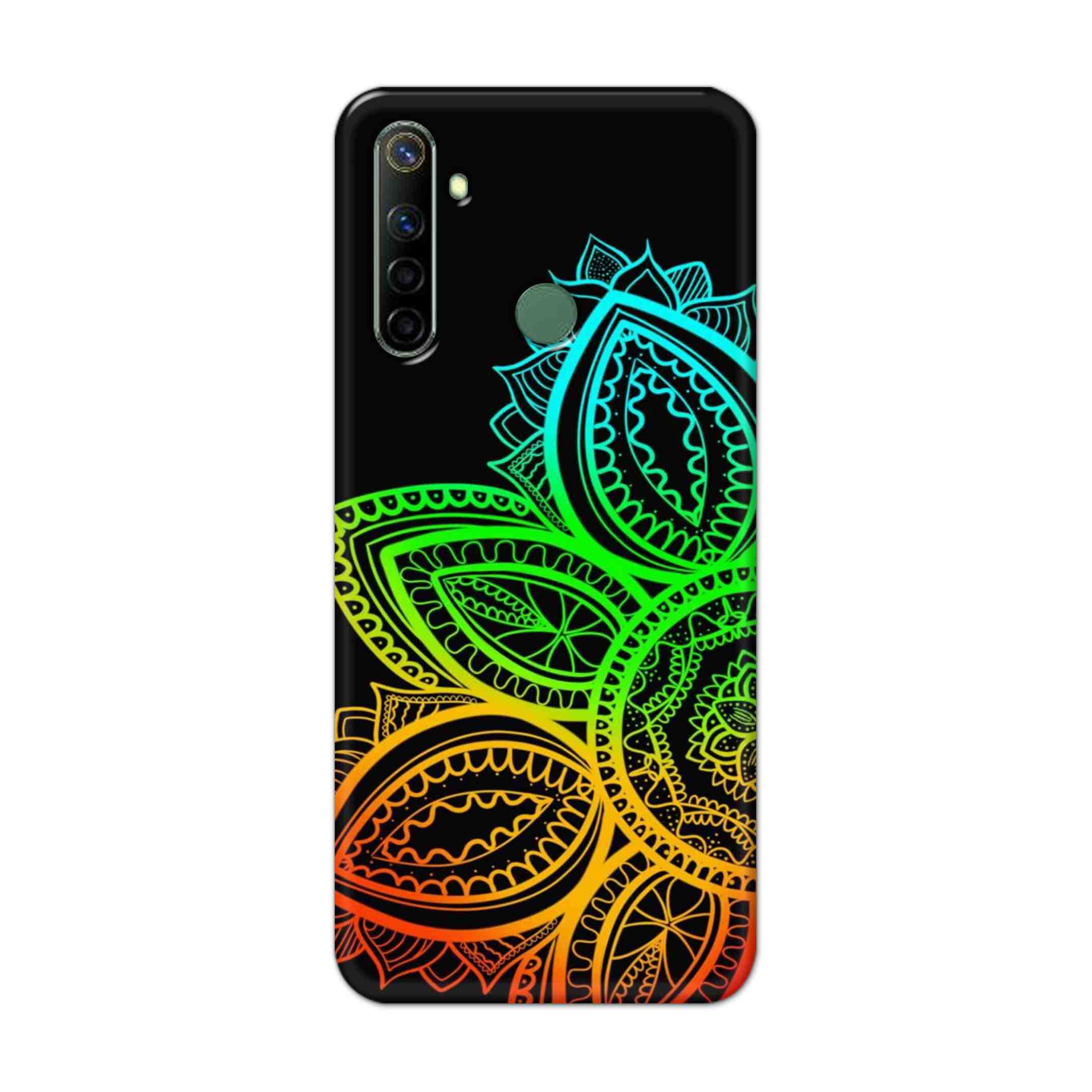 Buy Neon Mandala Hard Back Mobile Phone Case Cover For Realme Narzo 10a Online