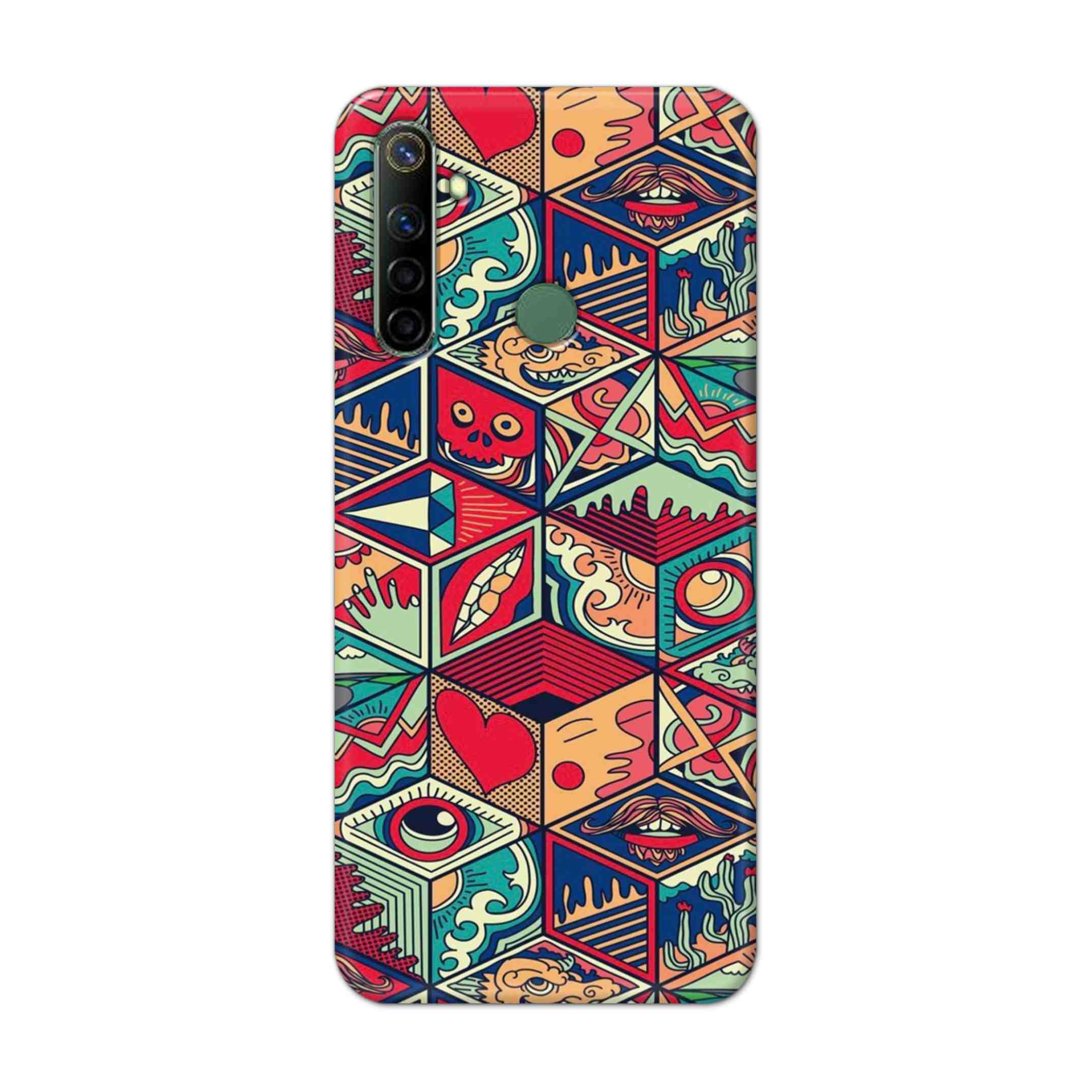 Buy Face Mandala Hard Back Mobile Phone Case Cover For Realme Narzo 10a Online
