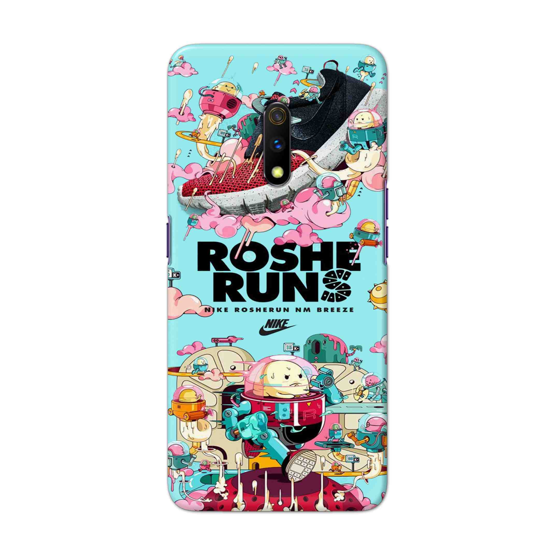 Buy Roshe Runs Hard Back Mobile Phone Case Cover For Oppo Realme X Online
