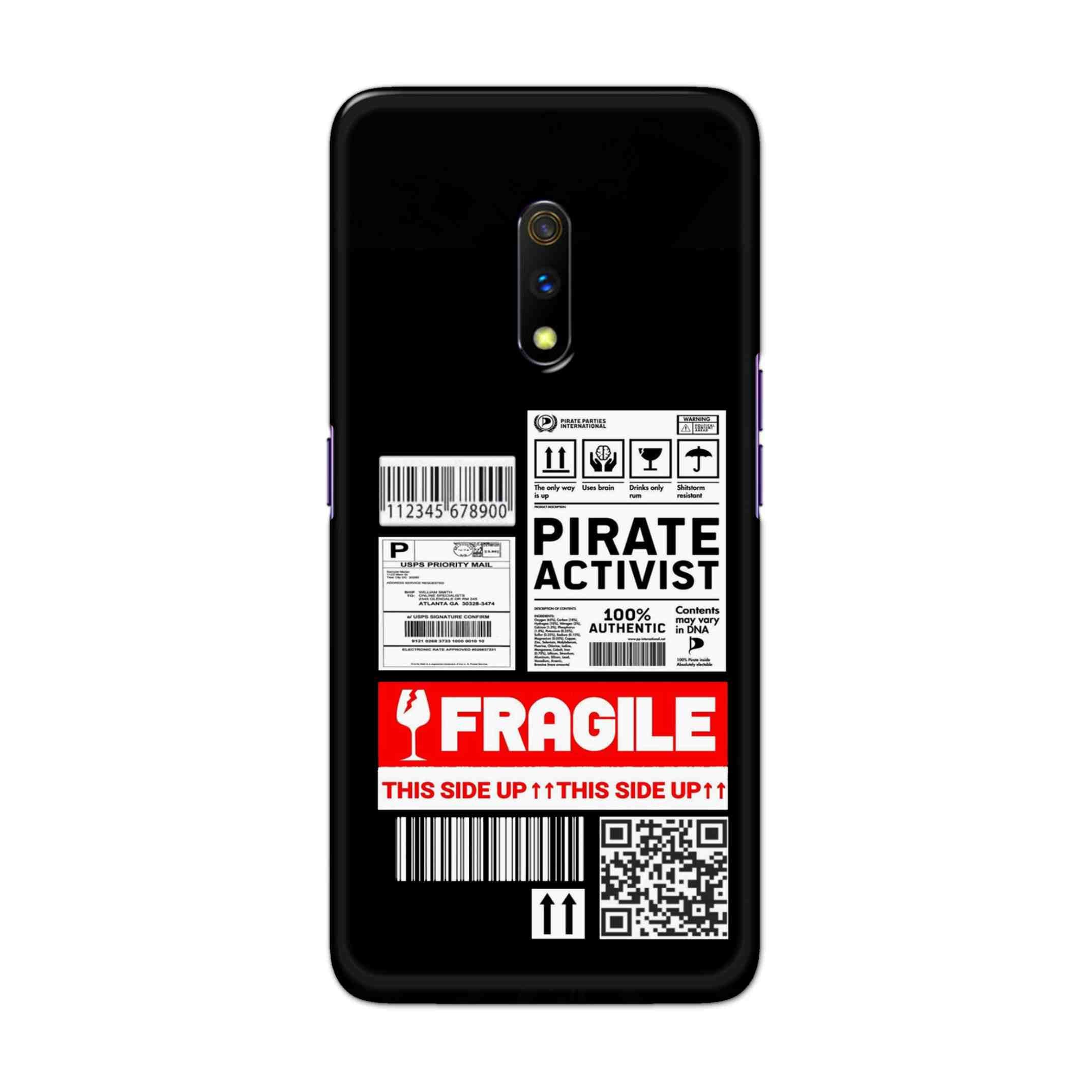 Buy Fragile Hard Back Mobile Phone Case Cover For Oppo Realme X Online