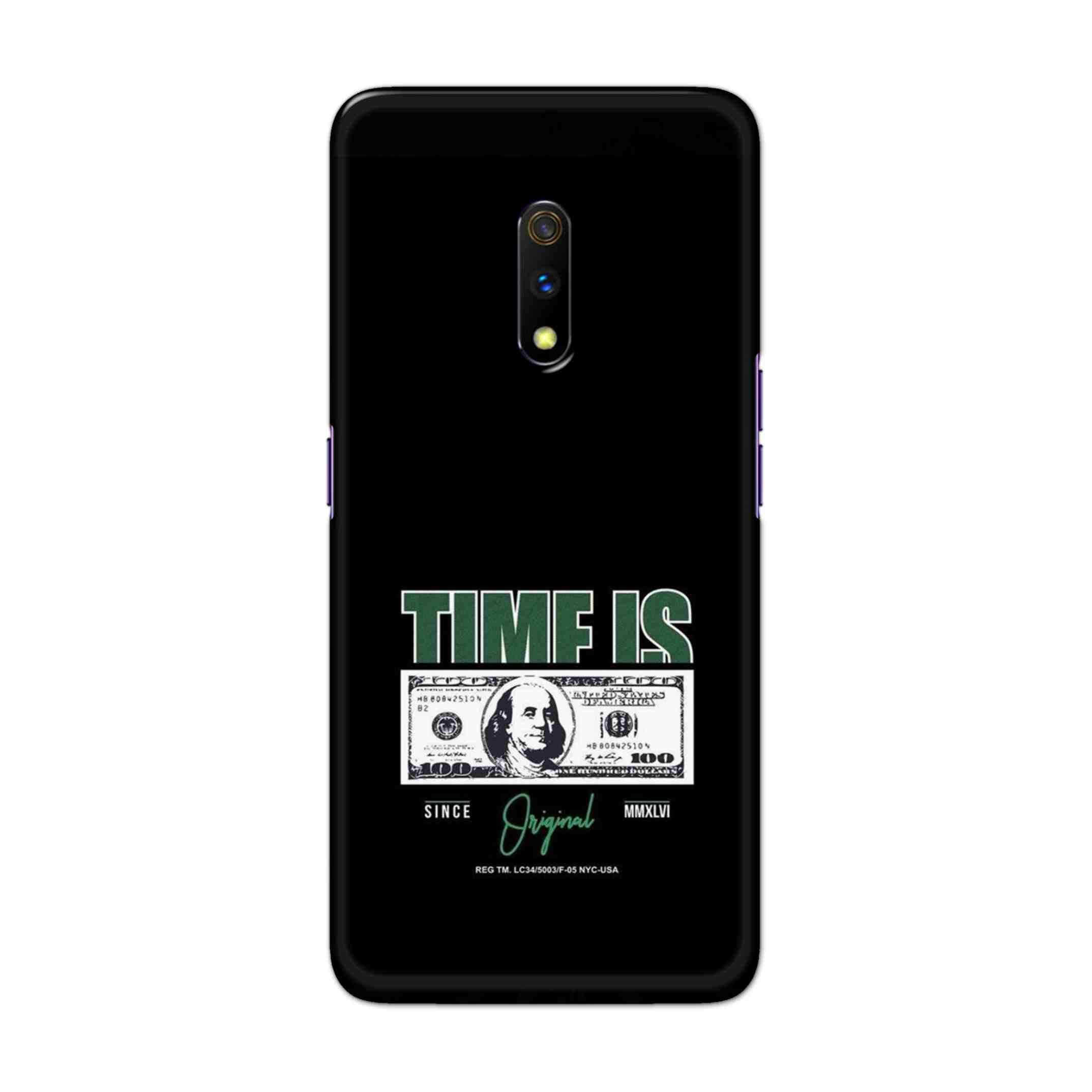 Buy Time Is Money Hard Back Mobile Phone Case Cover For Oppo Realme X Online