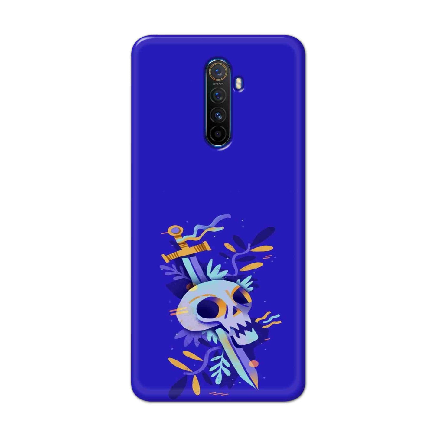 Buy Blue Skull Hard Back Mobile Phone Case Cover For Realme X2 Pro Online