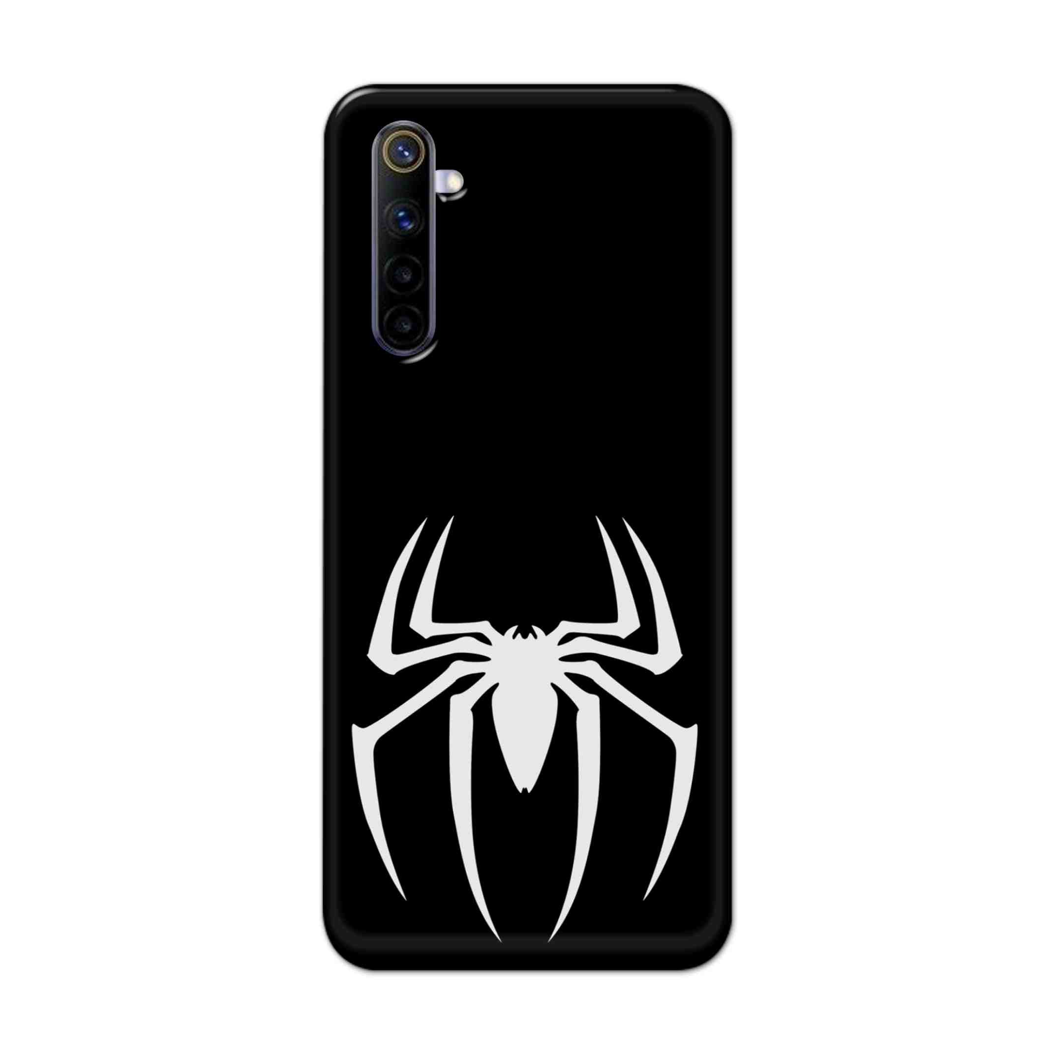 Buy Black Spiderman Logo Hard Back Mobile Phone Case Cover For REALME 6 Online