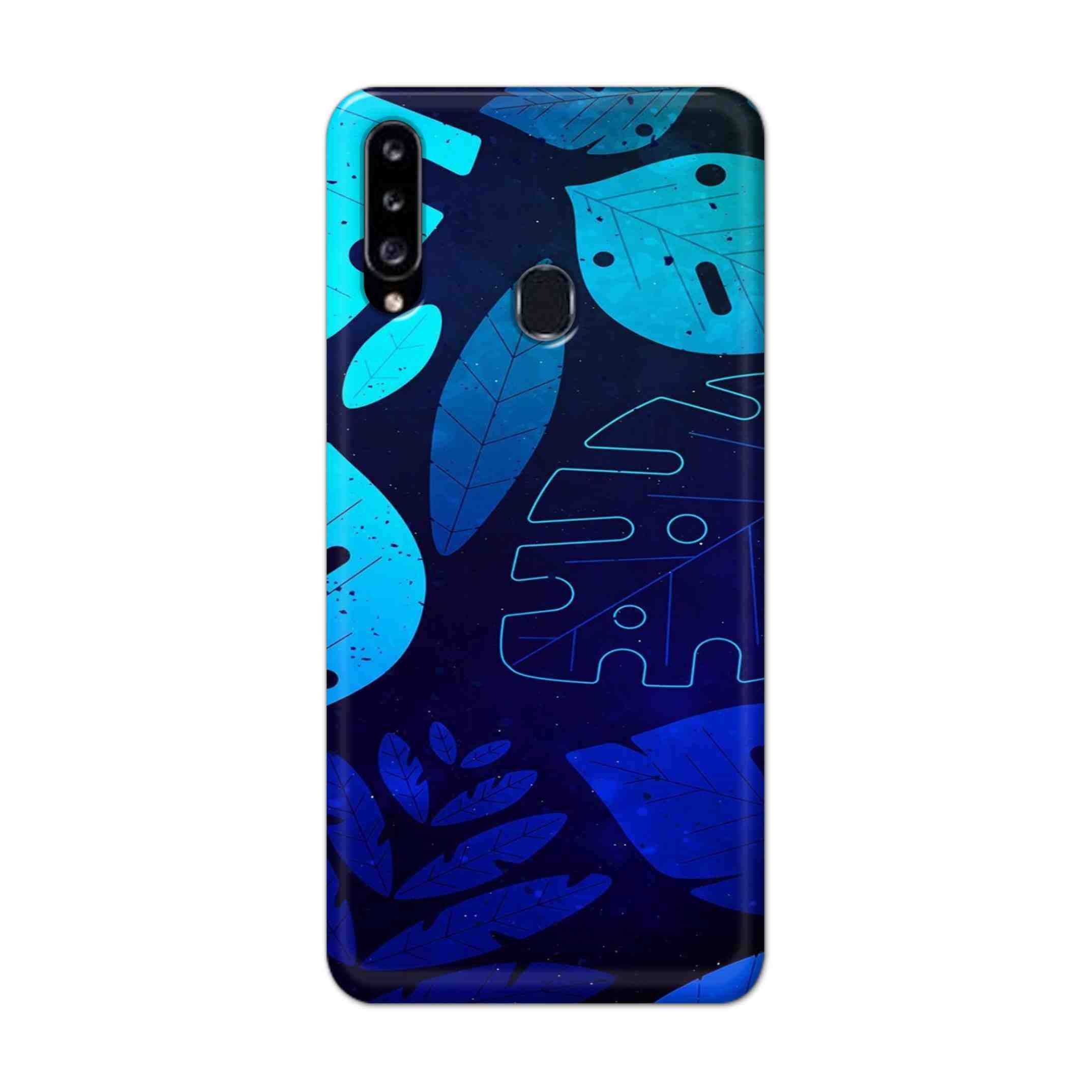 Buy Neon Leaf Hard Back Mobile Phone Case Cover For Samsung Galaxy A21 Online