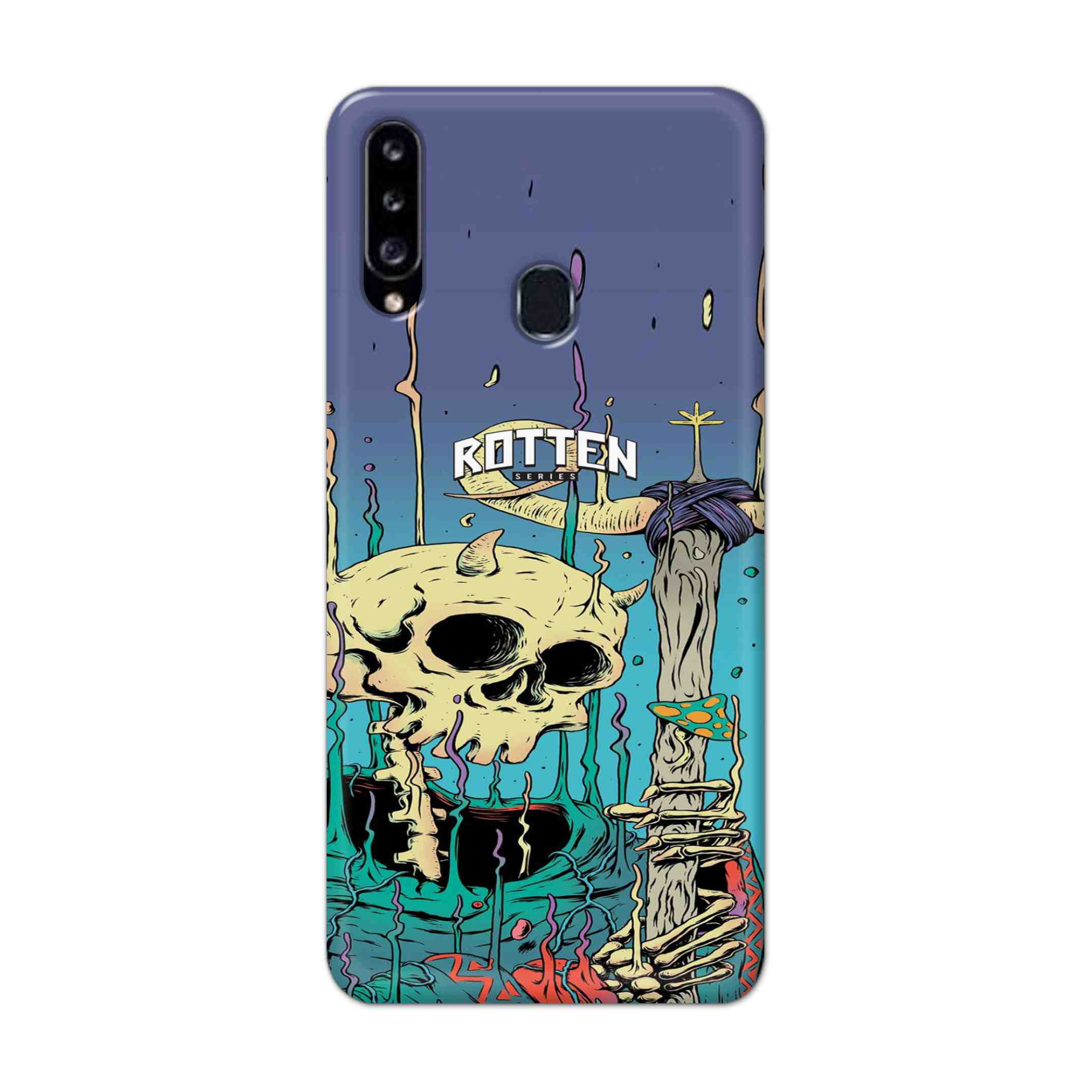 Buy Skull Hard Back Mobile Phone Case Cover For Samsung Galaxy A21 Online