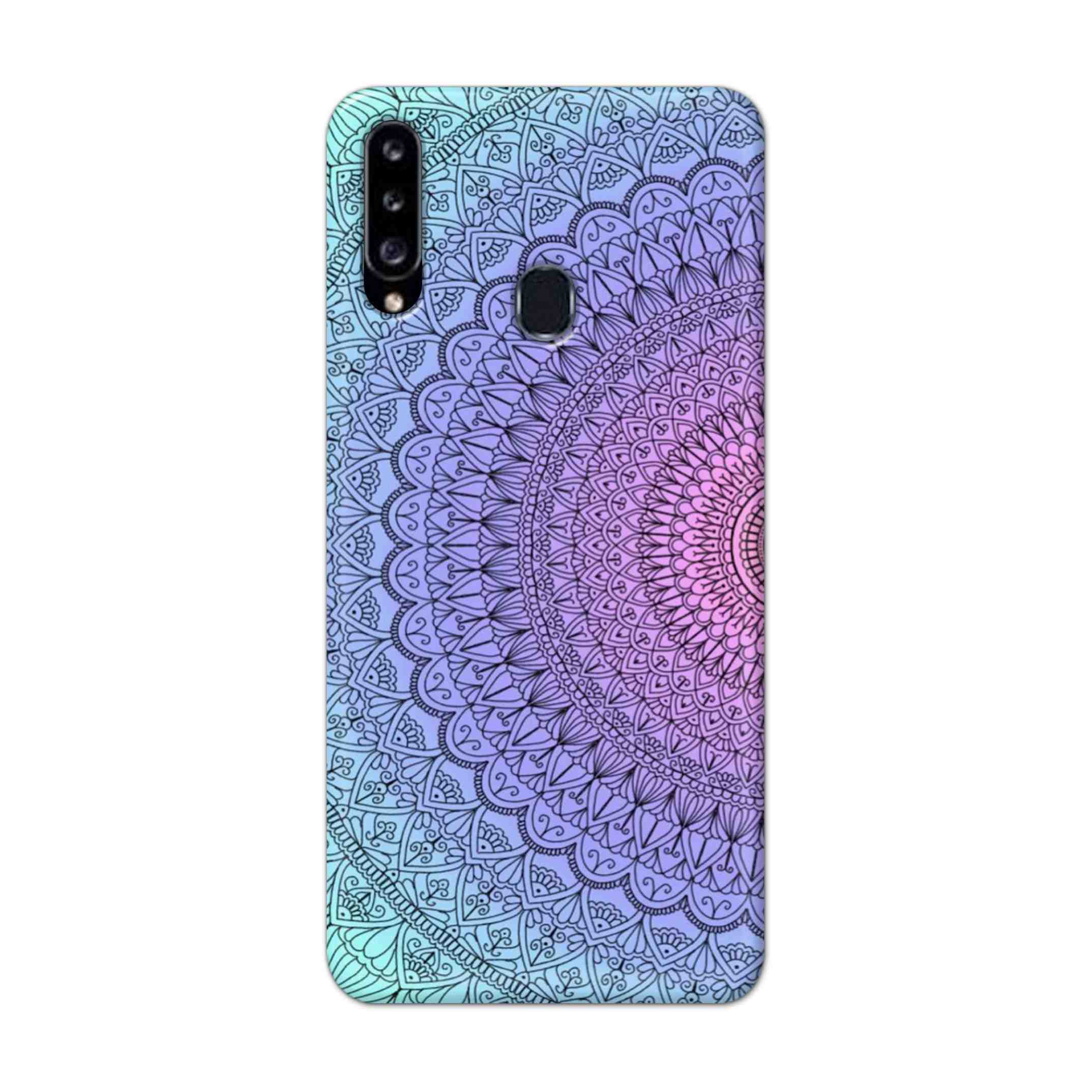 Buy Colourful Mandala Hard Back Mobile Phone Case Cover For Samsung Galaxy A21 Online