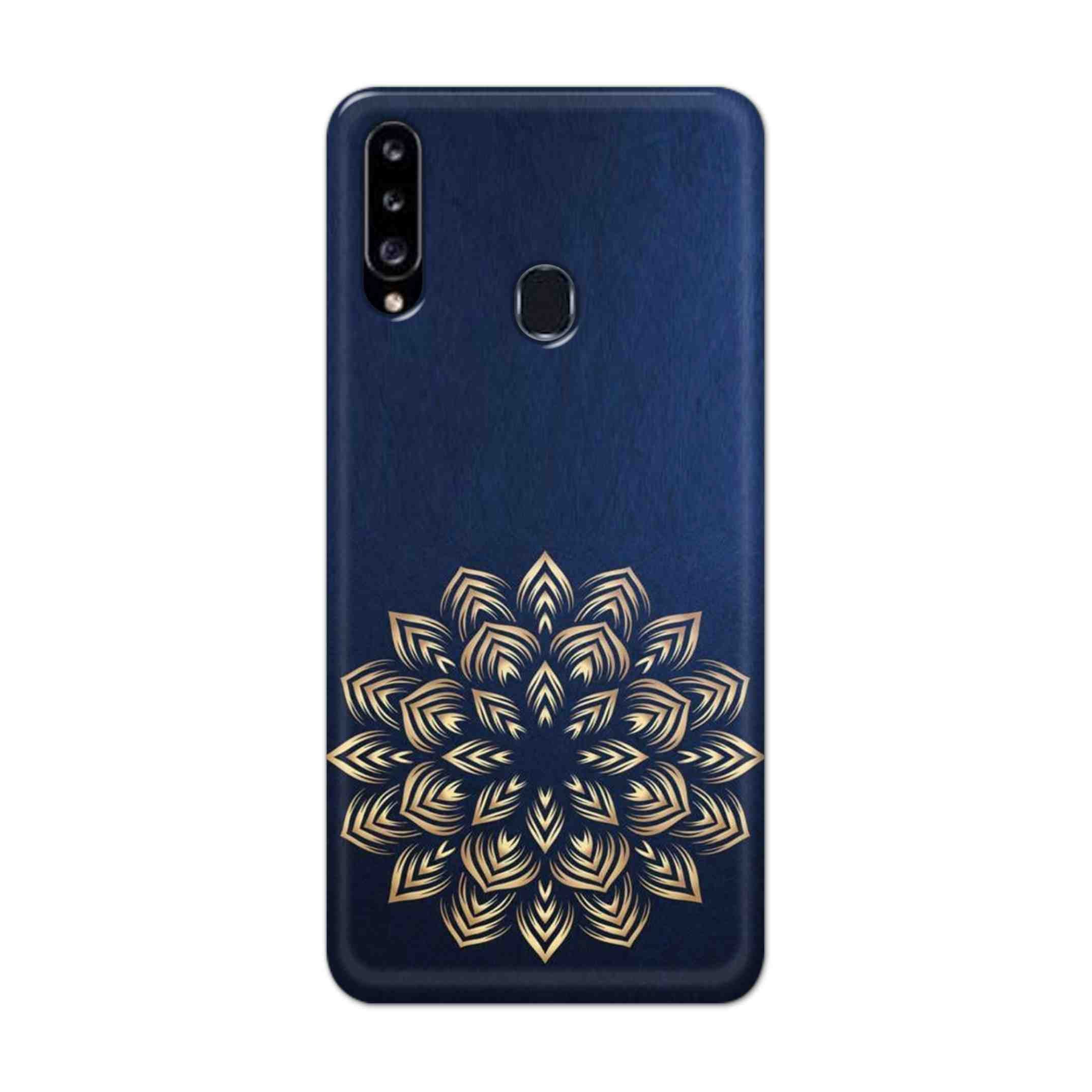 Buy Heart Mandala Hard Back Mobile Phone Case Cover For Samsung Galaxy A21 Online