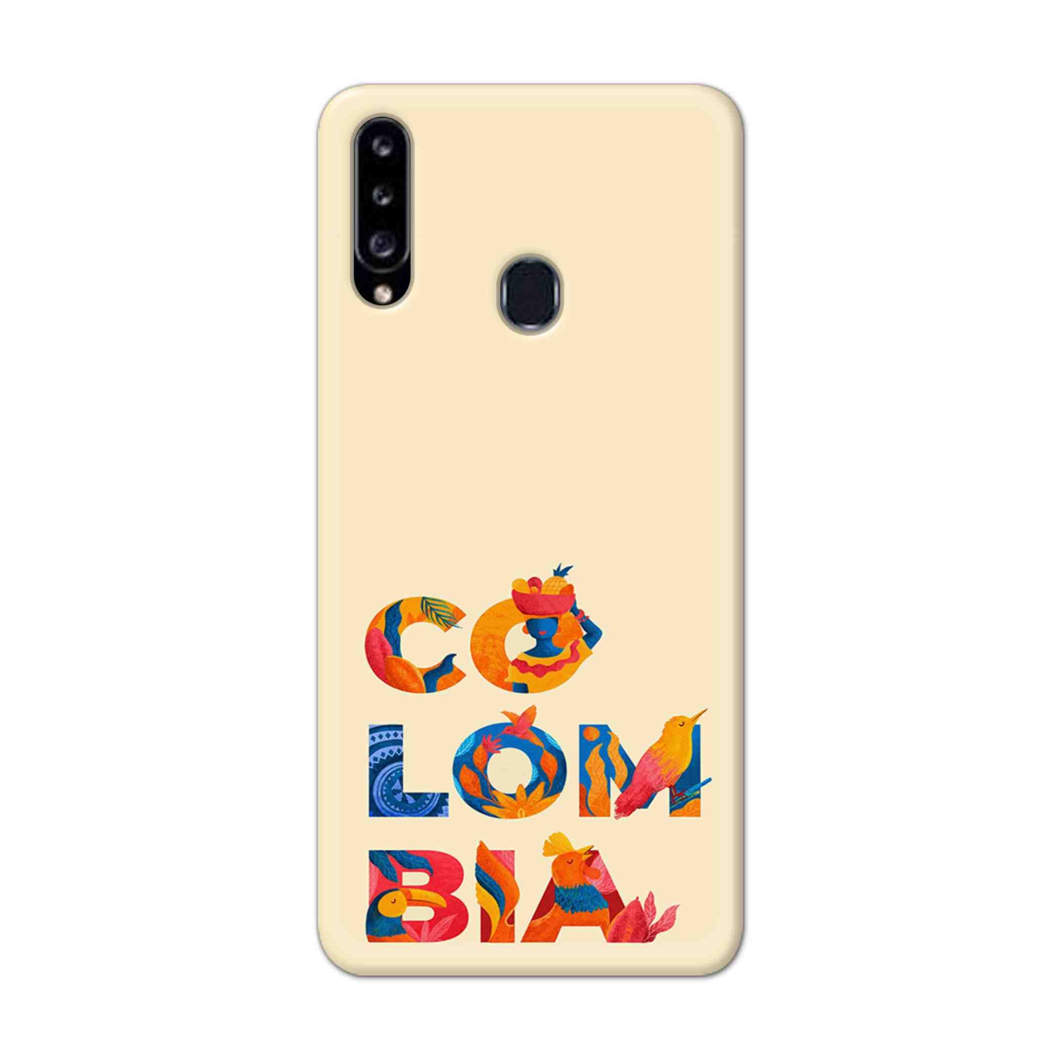 Buy Colombia Hard Back Mobile Phone Case Cover For Samsung Galaxy A21 Online